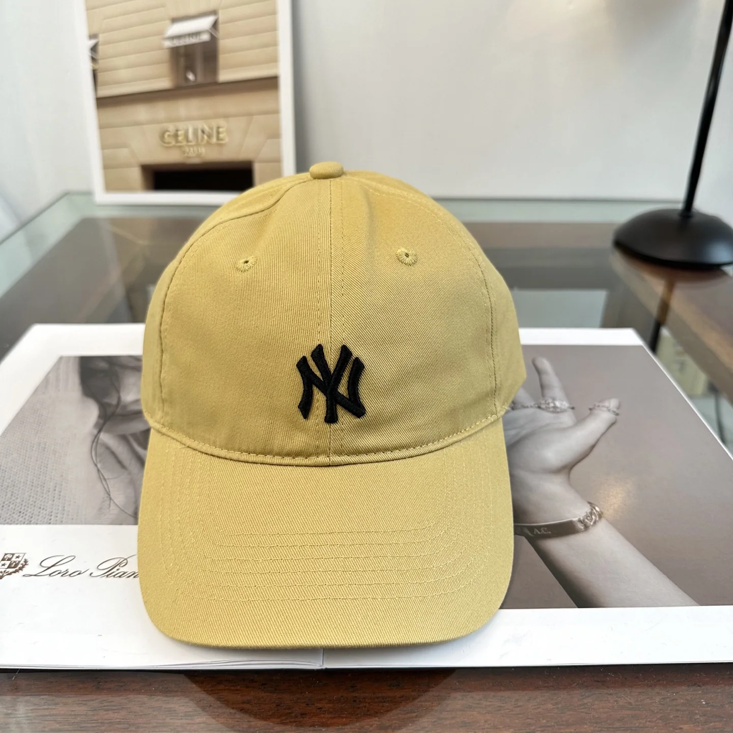 MLB 3D LA 자수 베이스볼 캡 상세 이미지 2
