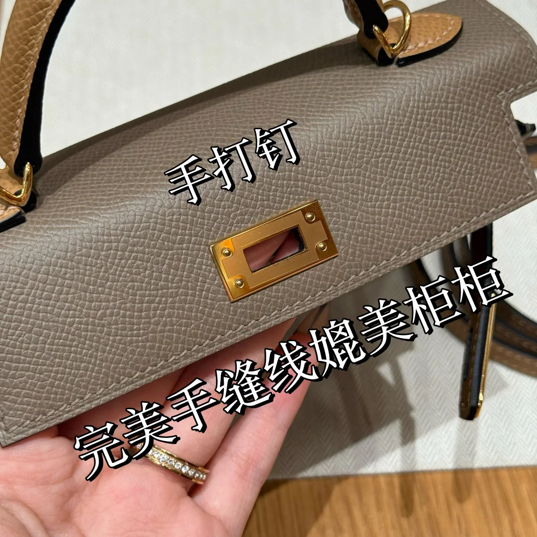 에르메스 켈리 미니 2 가죽 가방 상세 이미지 7