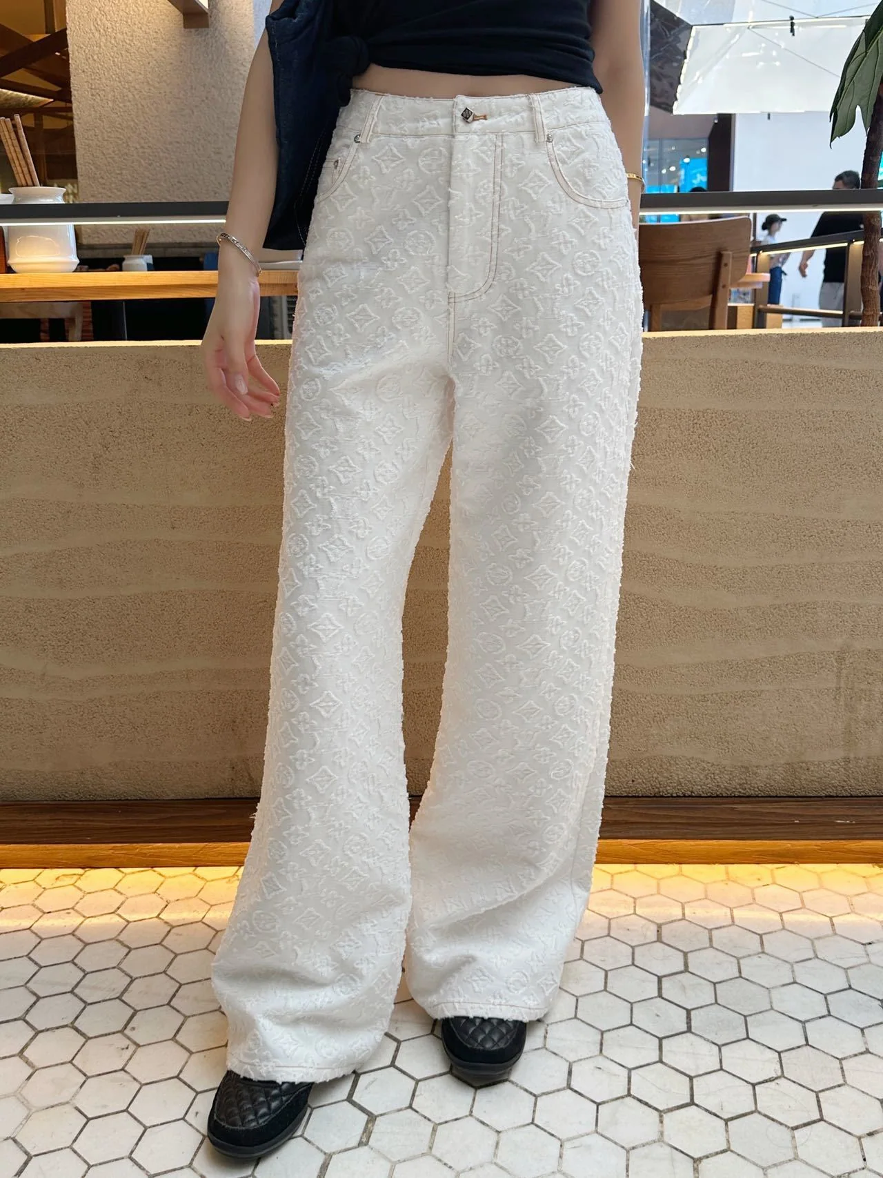 루이비통 데님 남성 바지 148770