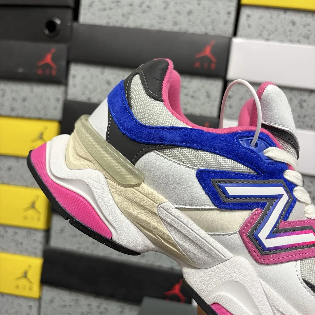 뉴발란스 [C] 9060 화이트 핑크 블루 U9060NB9 202082 New Balance 9060 상세 이미지 3