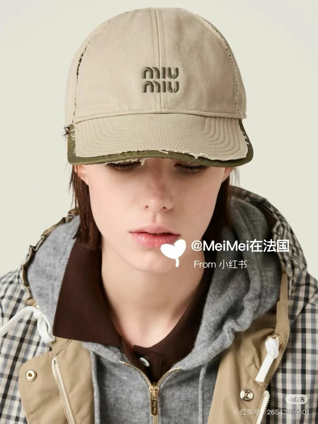 미우미우 모자 80906 Miu Miu Cap 상세 이미지 1