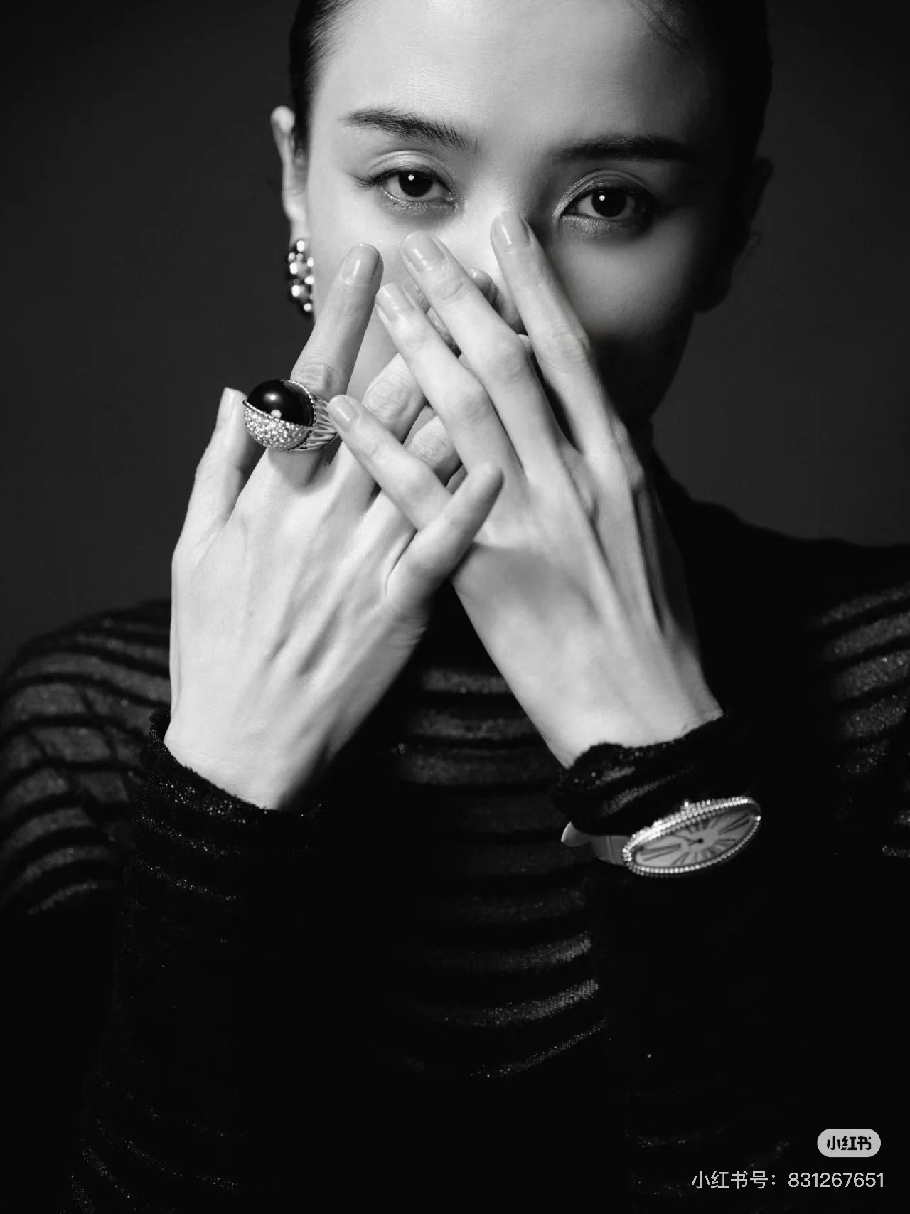 까르띠에 바뇨아르 아롱제 사파이어 글라스 스틸 시계 상세 이미지 16