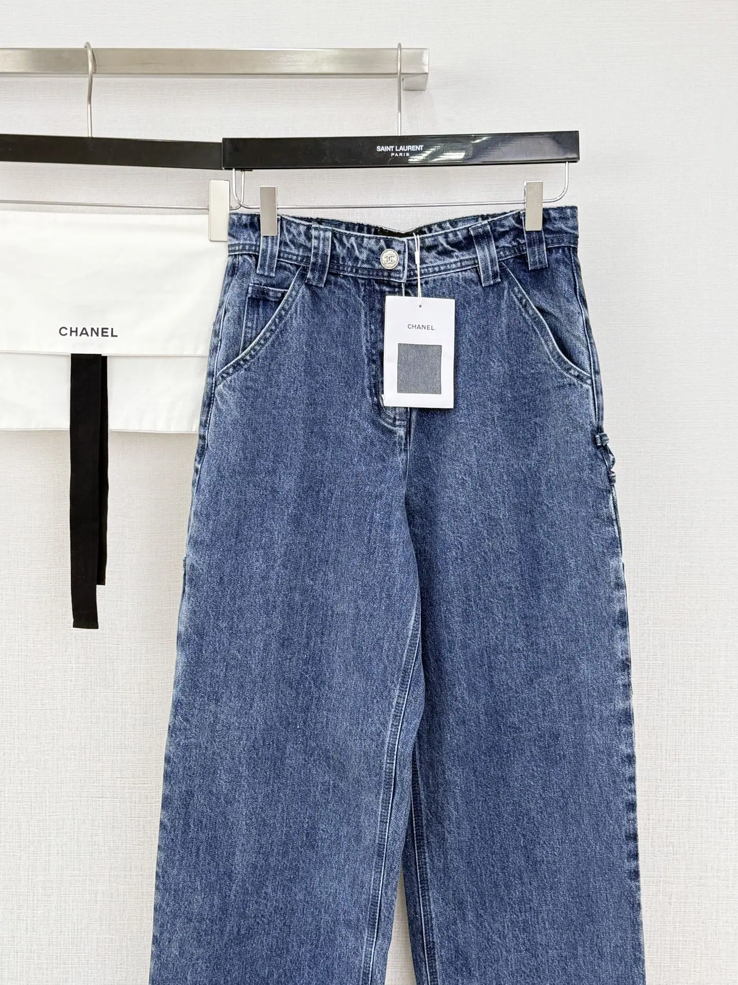 샤넬 더블 C 워크웨어 여성 바지 상세 이미지 2