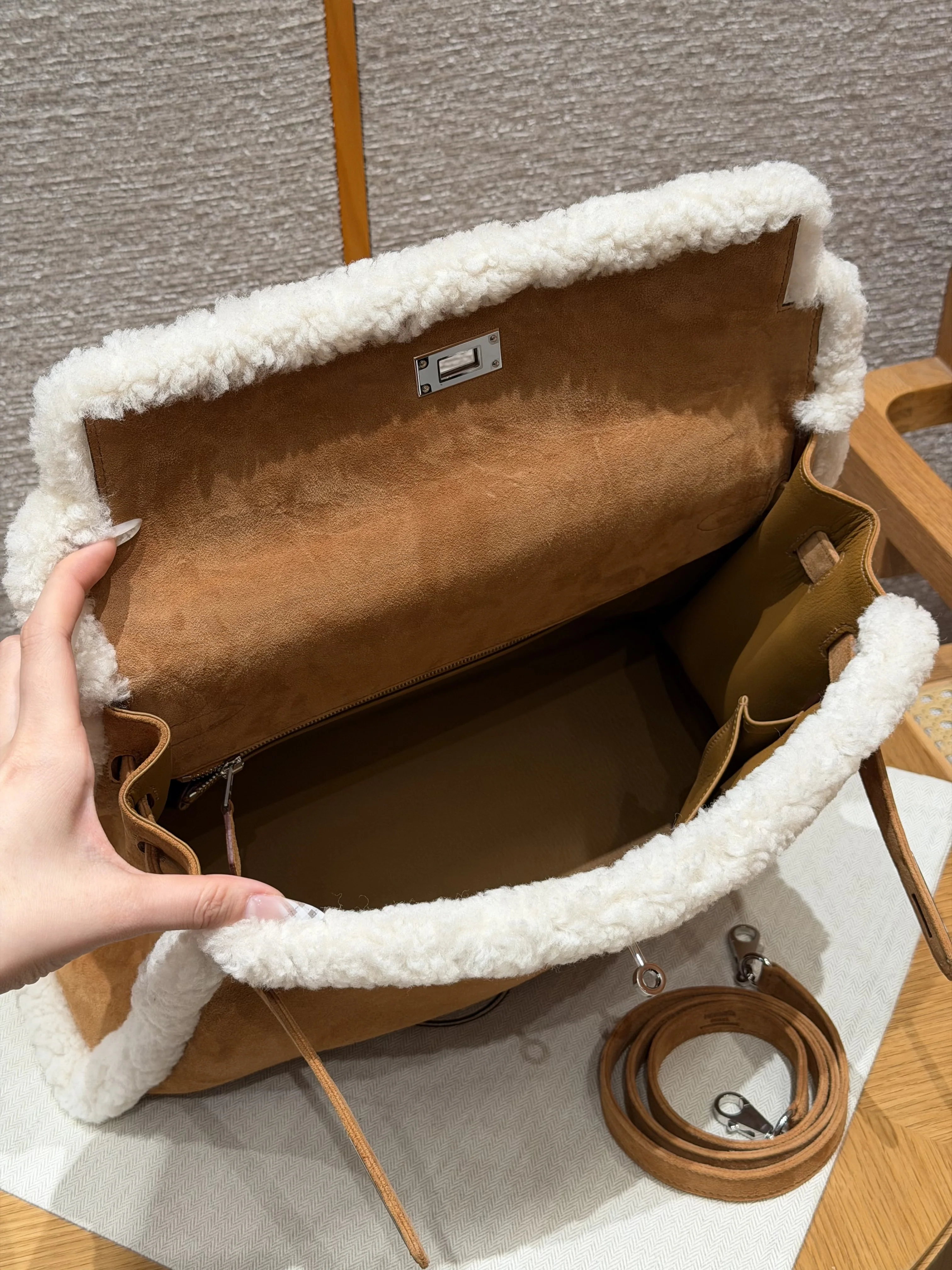 에르메스 켈리백 35 골드 실버 하드웨어 상세 이미지 12