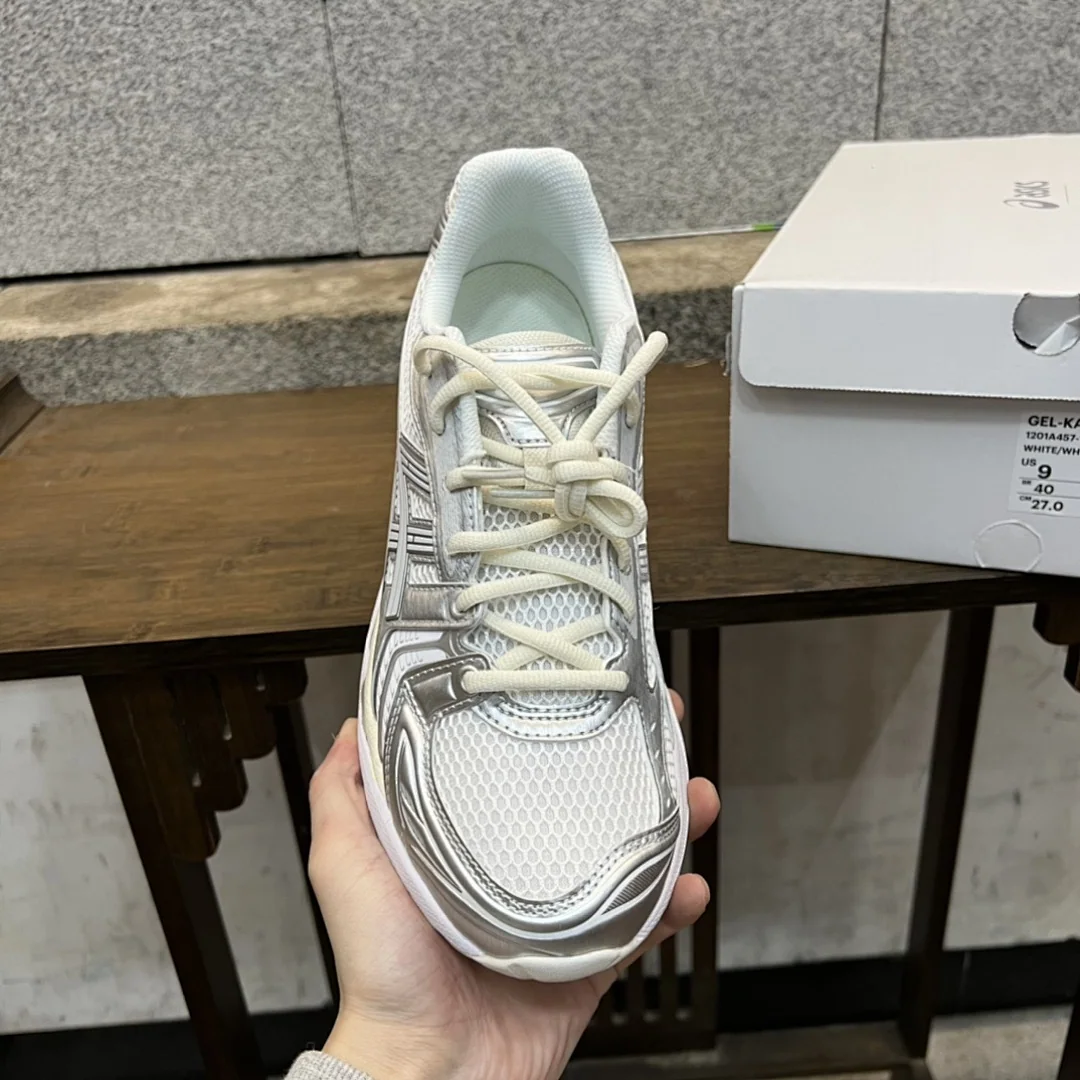아식스 [ZC] 젤 카야노 14 1201A457-100 200239 Asics Gel-Kayano 14 JJJJound Silver White 상세 이미지 8