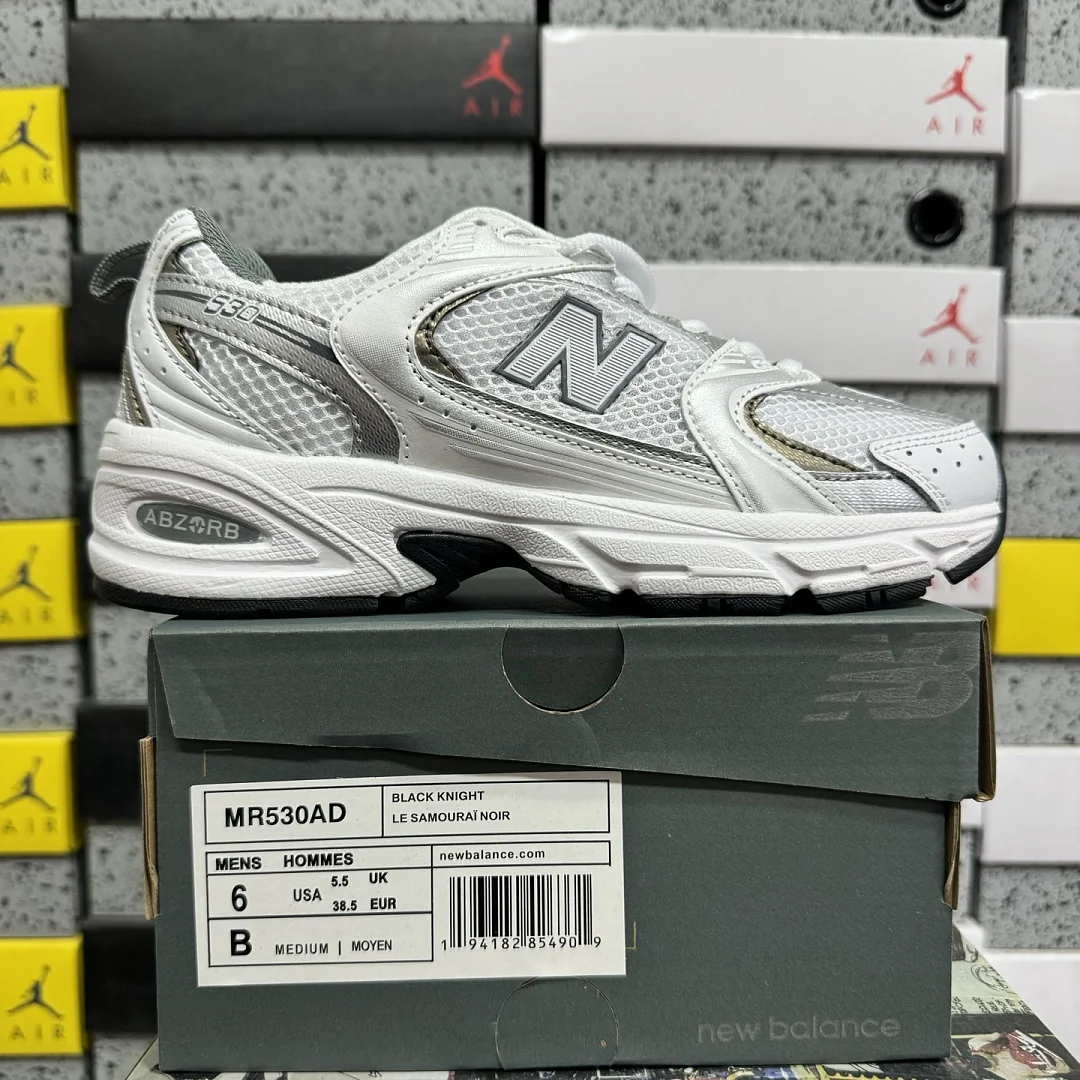 뉴발란스 [WZ] 530 MR530AD 202041 New Balance 530 White Silver Metallic