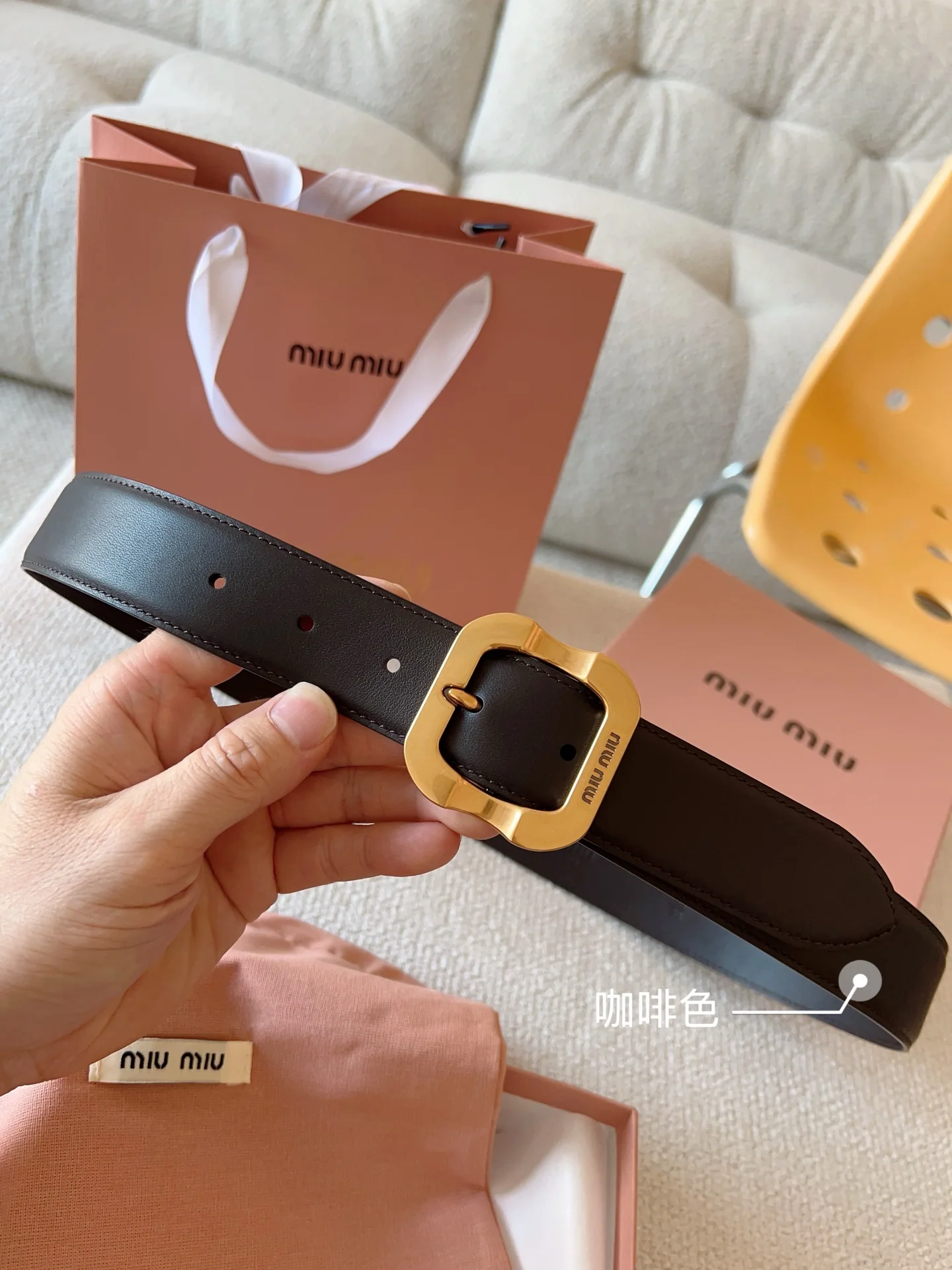 미우미우 벨트 57881 Miu Miu Belt 상세 이미지 3