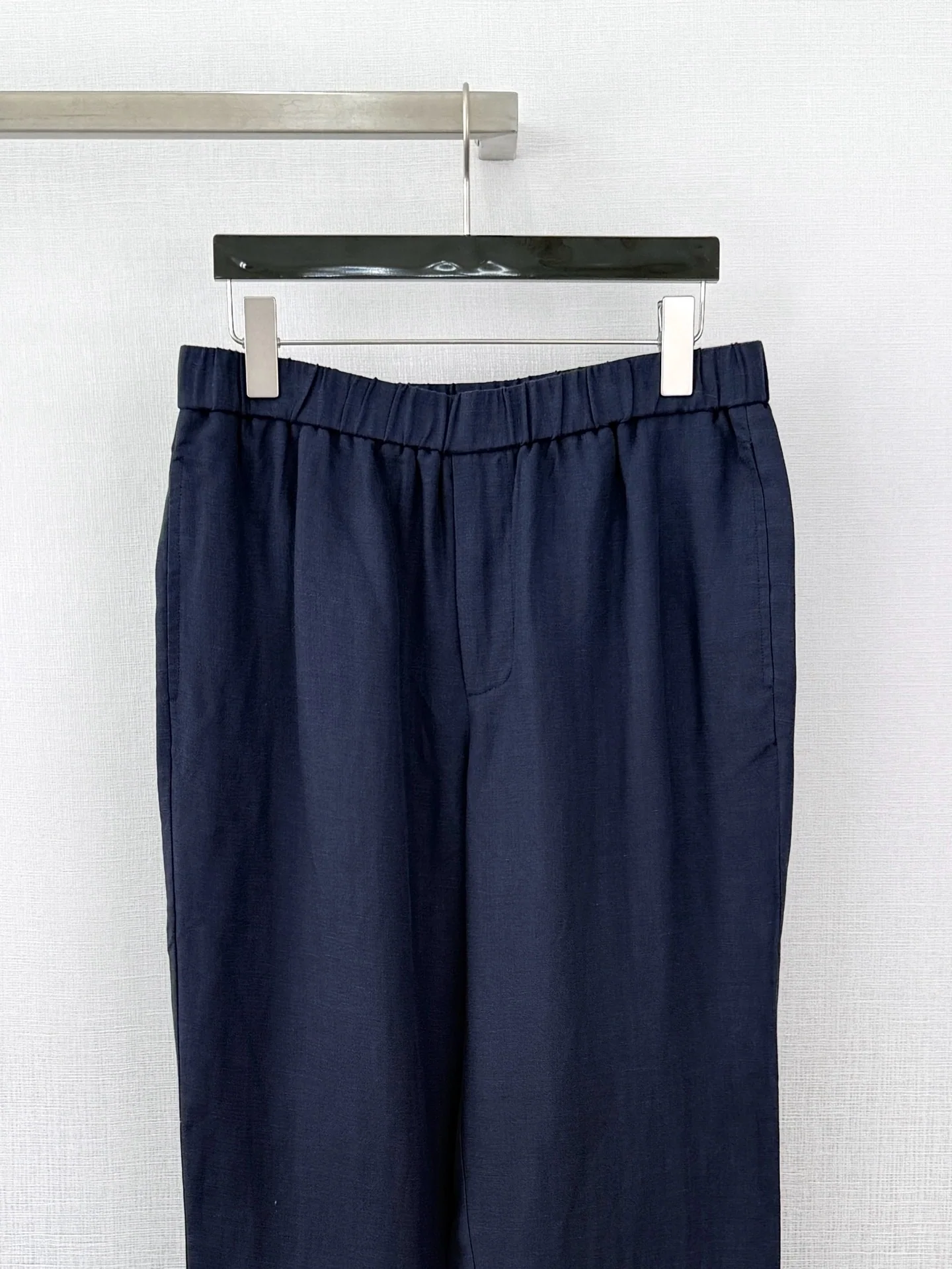 로로피아나 줄리오 고무 허리 캐주얼 린넨 바지 상세 이미지 3