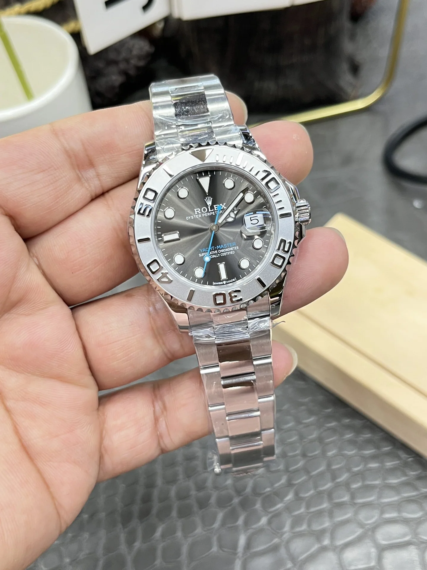 롤렉스 요트마스터 CVS공장 VS공장 2236 무브먼트 레플리카 43099 Rolex 상세 이미지 3