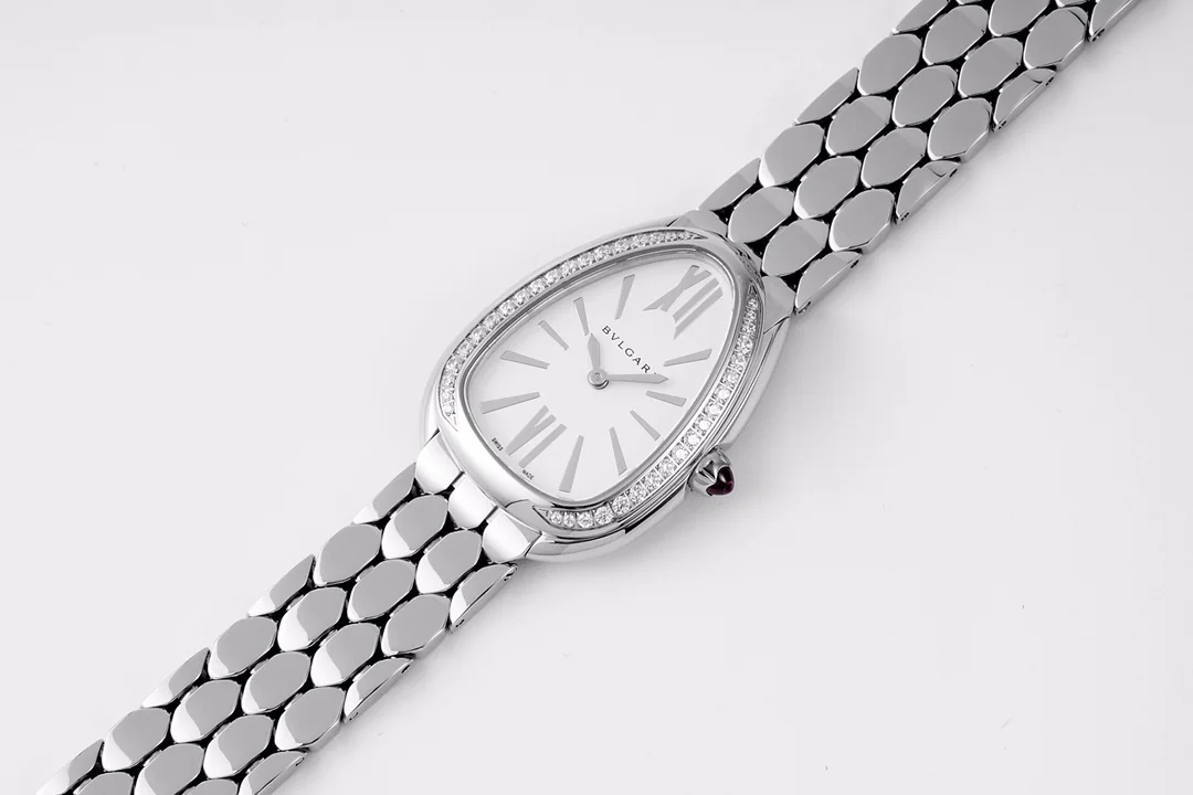 불가리 세르펜티 세두토리 골드 실버 다이아 쿼츠 여성 시계 레플리카 45021 Bvlgari 상세 이미지 2