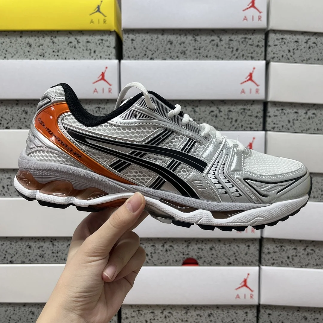 아식스 [TOP] 젤 카야노 14 1201A019-109 200306 Asics Gel-Kayano 14 White Piquant Orange 상세 이미지 7