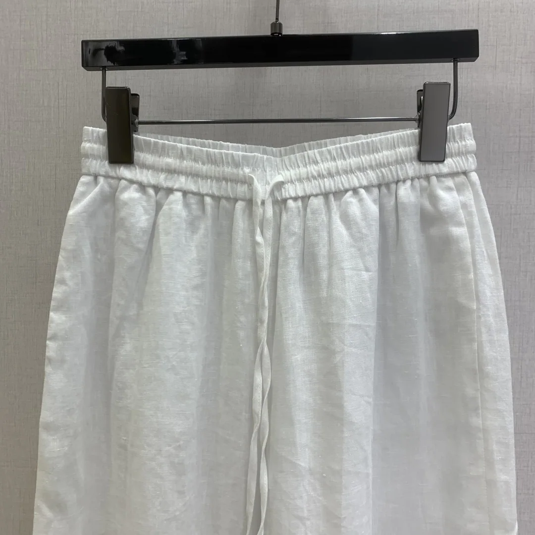 폴로 린넨 통기성 여성 바지 상세 이미지 4