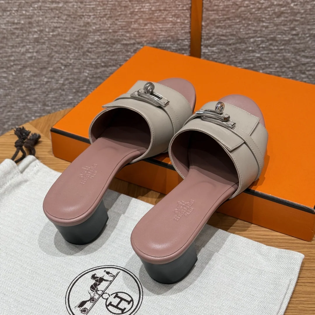 에르메스 켈리 송아지가죽 하이힐 신발 8354 상세 이미지 4