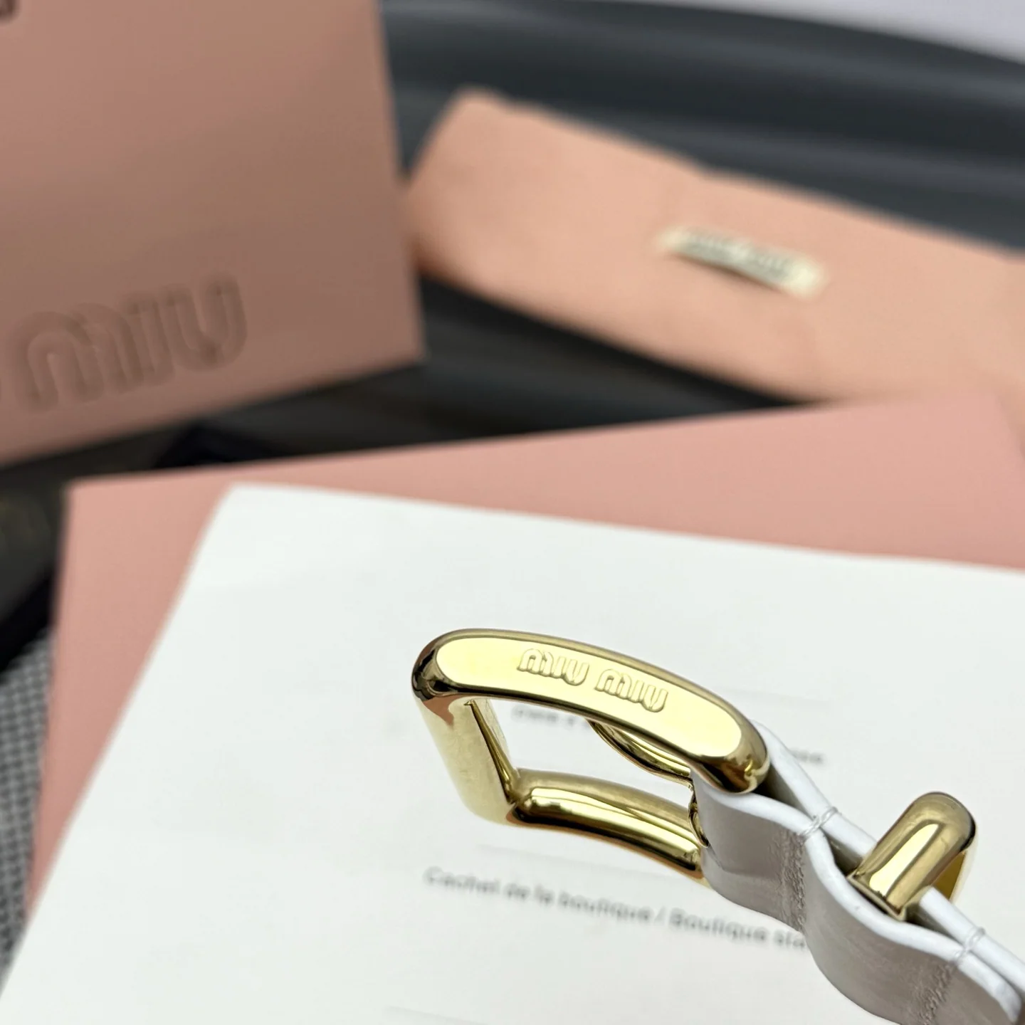 미우미우 벨트 57910 Miu Miu Belt 상세 이미지 8