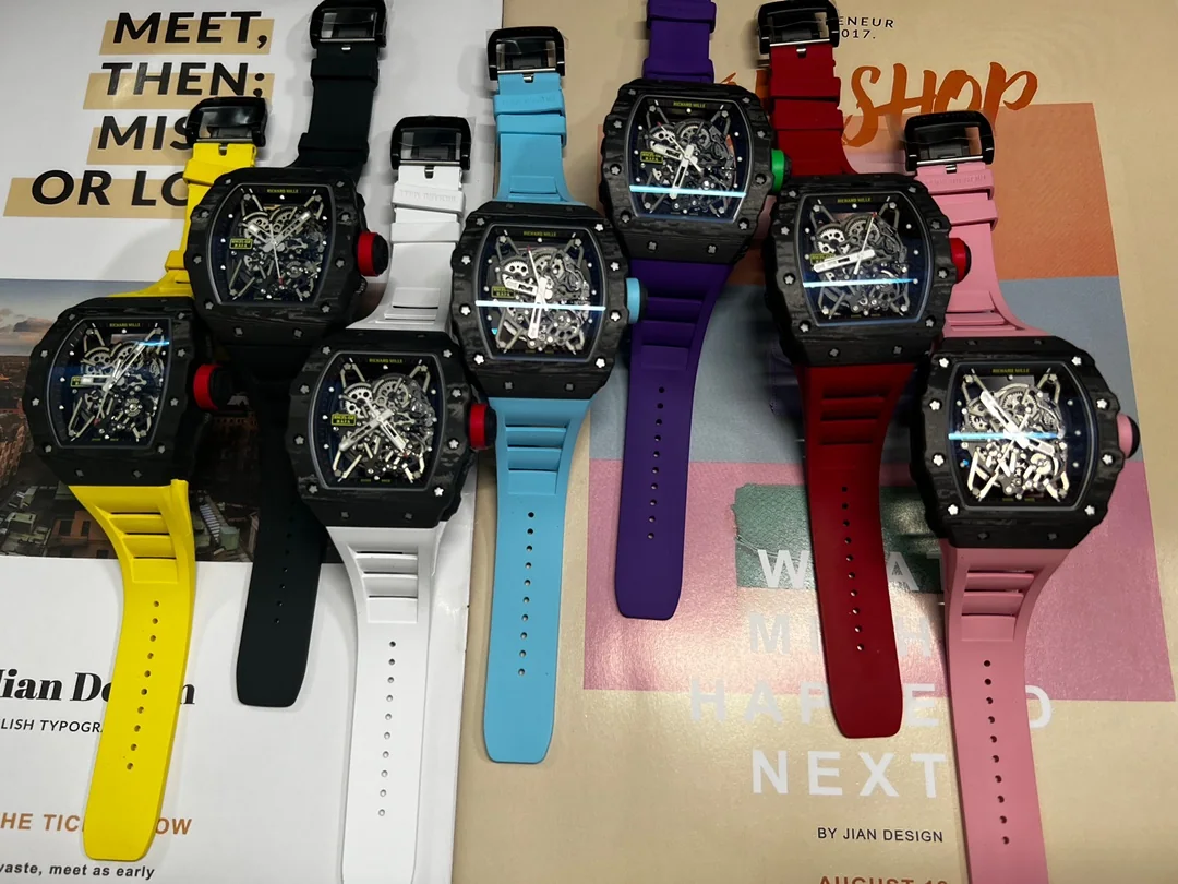 리차드밀 NTPT 카본 TPT 카본 남성 시계 레플리카 44830 Richard Mille 상세 이미지 8