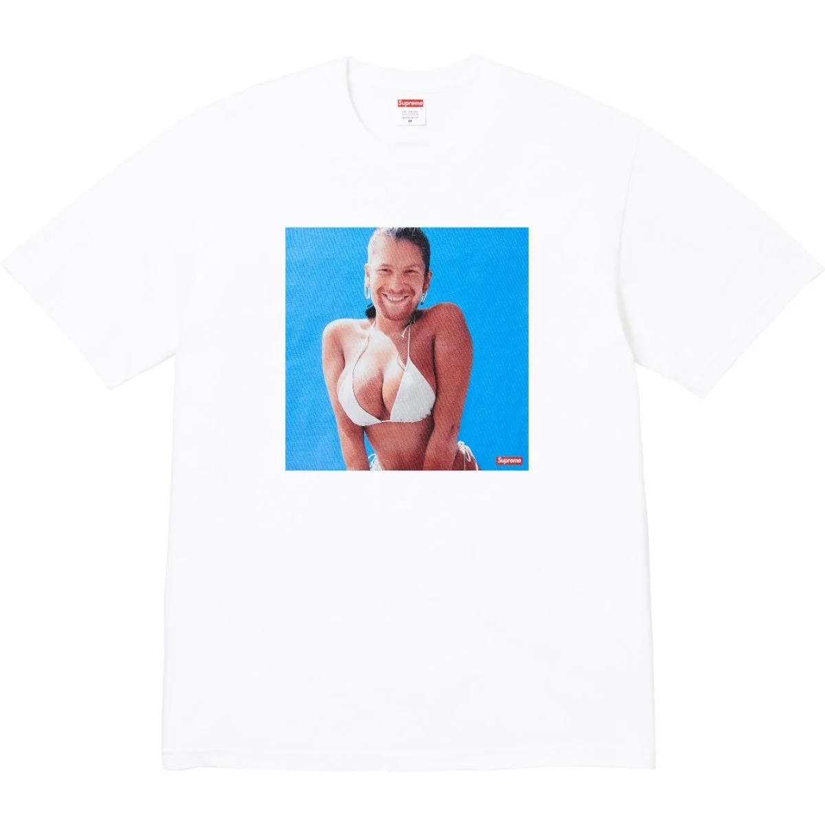 슈프림 Aphex Twin 남성 반팔 티셔츠 2025 SS 상세 이미지 1