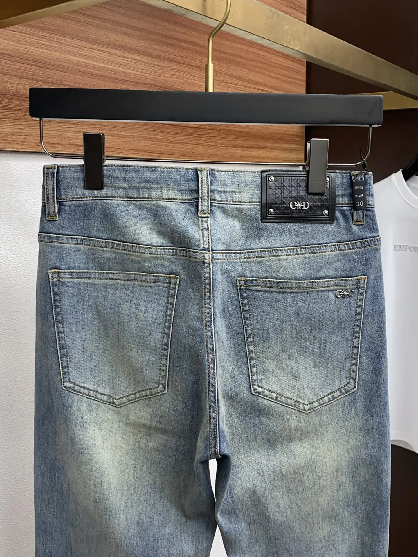 디올 데님 남성 청바지 상세 이미지 9