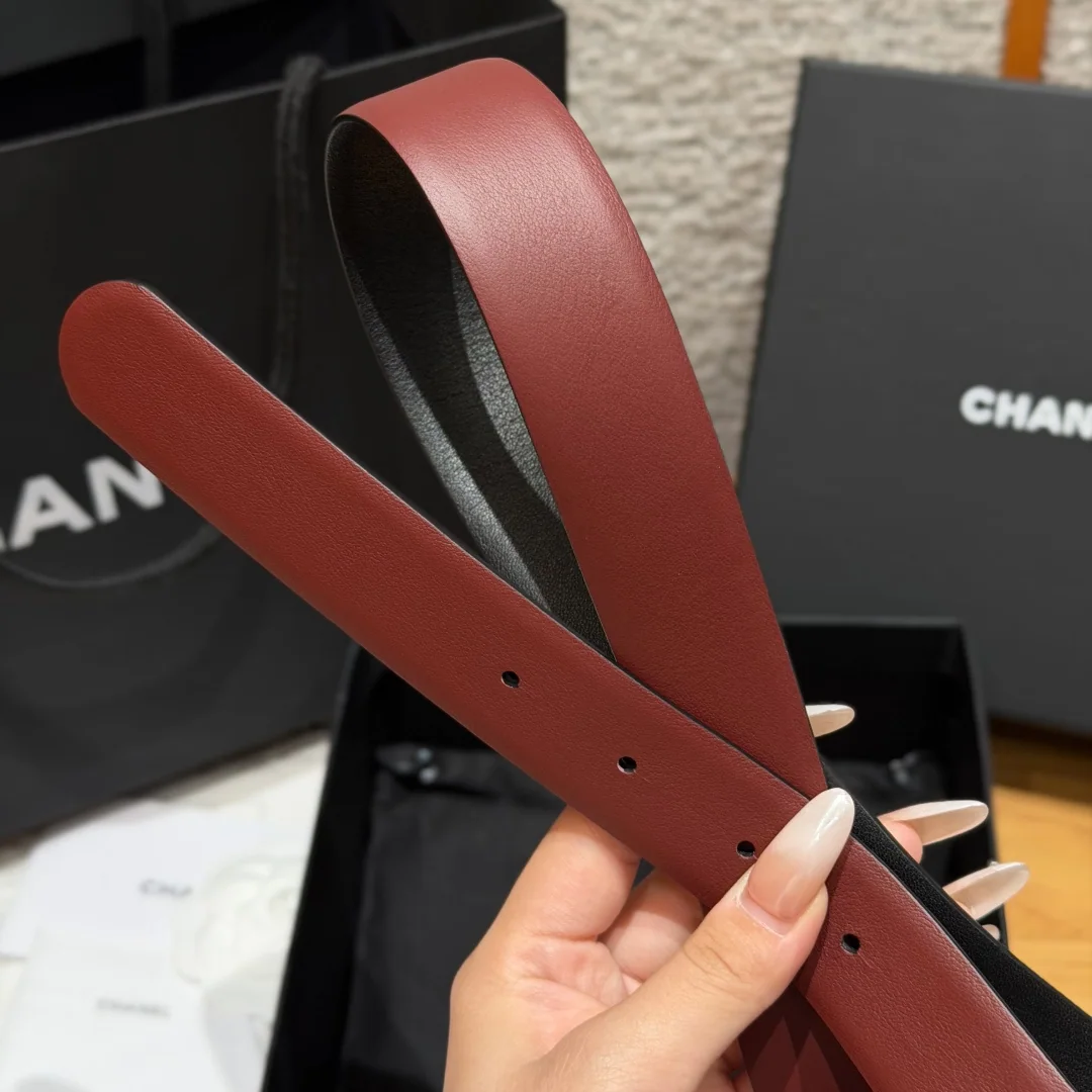 샤넬 리버시블 카프스킨 버클 벨트 상세 이미지 9