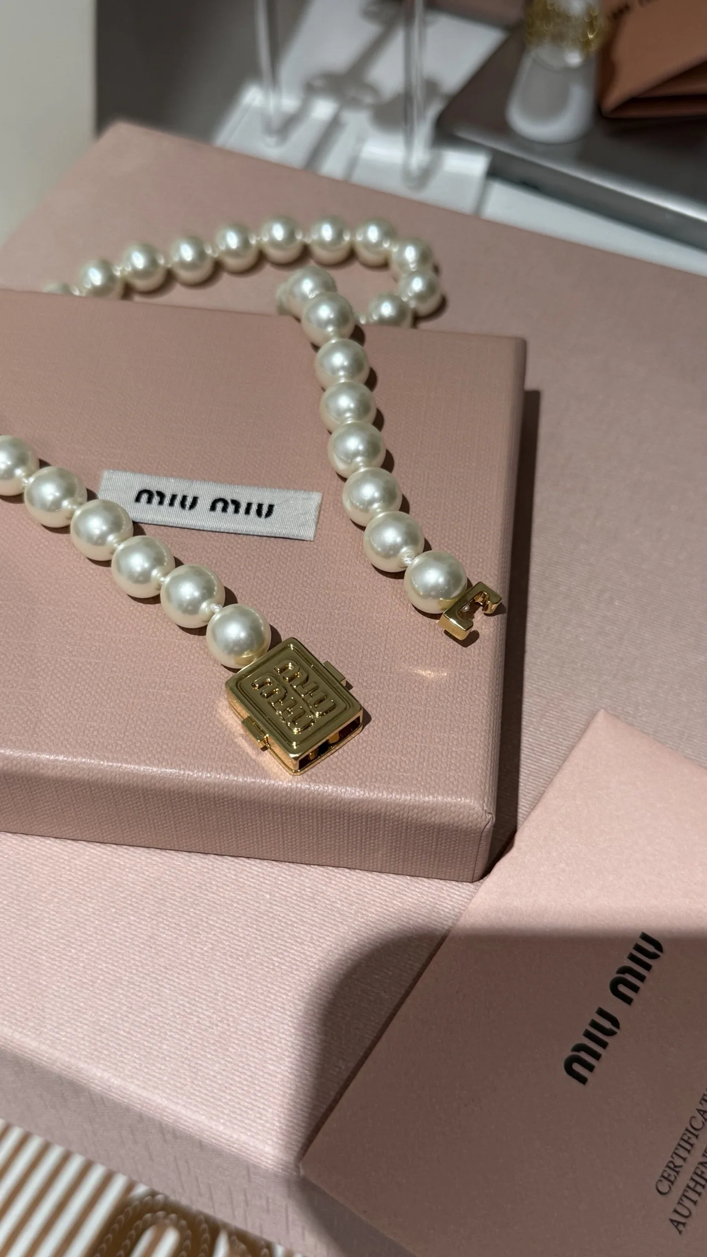 미우미우 목걸이 60973 Miu Miu Necklace 상세 이미지 6