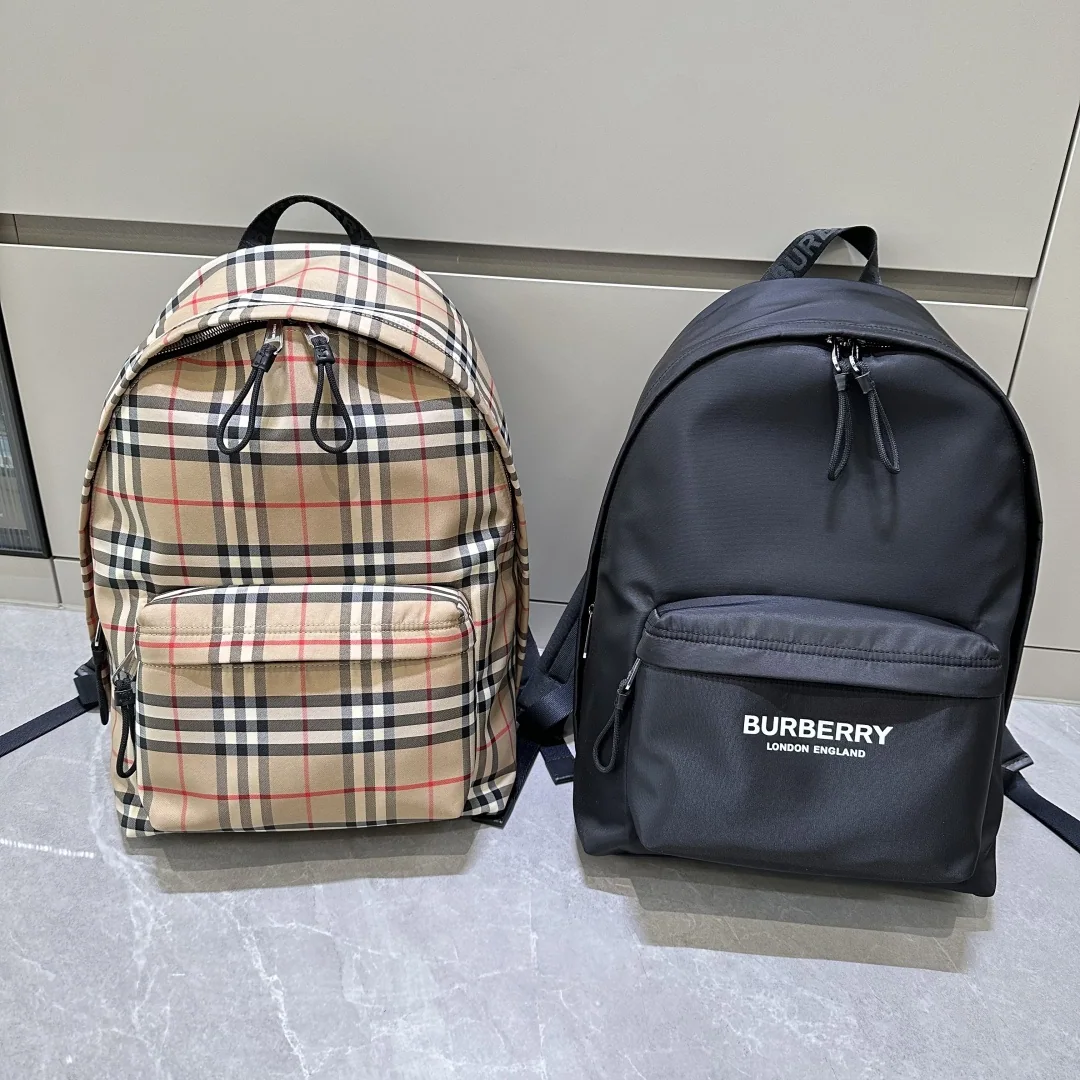 버버리 체크 나일론 남녀공용 가방 상세 이미지 1