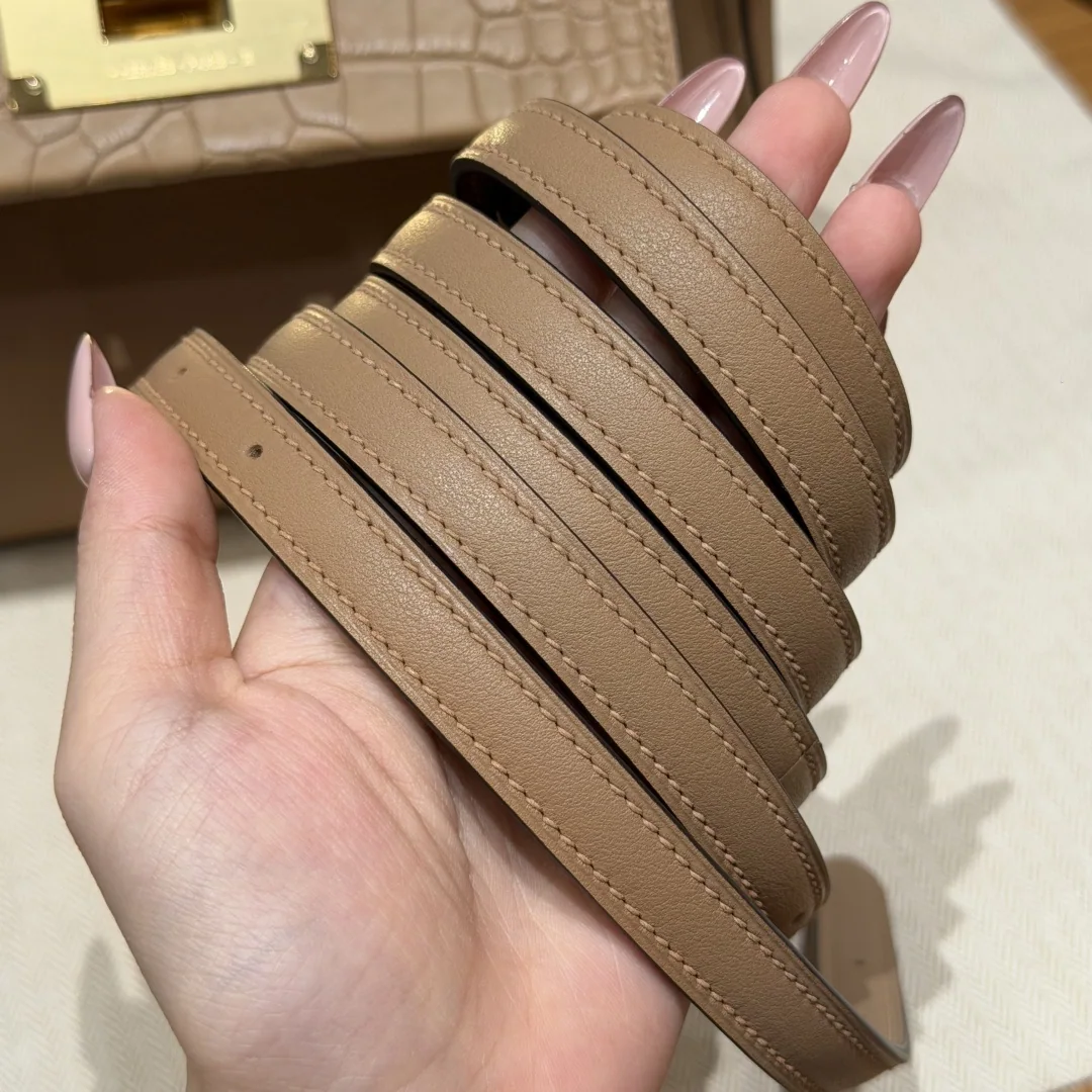 에르메스 켈리 21 cm 밀크티 가죽 가방 상세 이미지 8