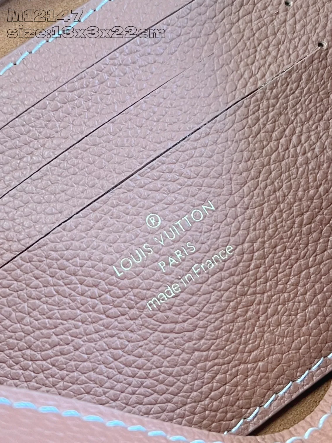 루이비통 M12147 브라운 핸드백 상세 이미지 8