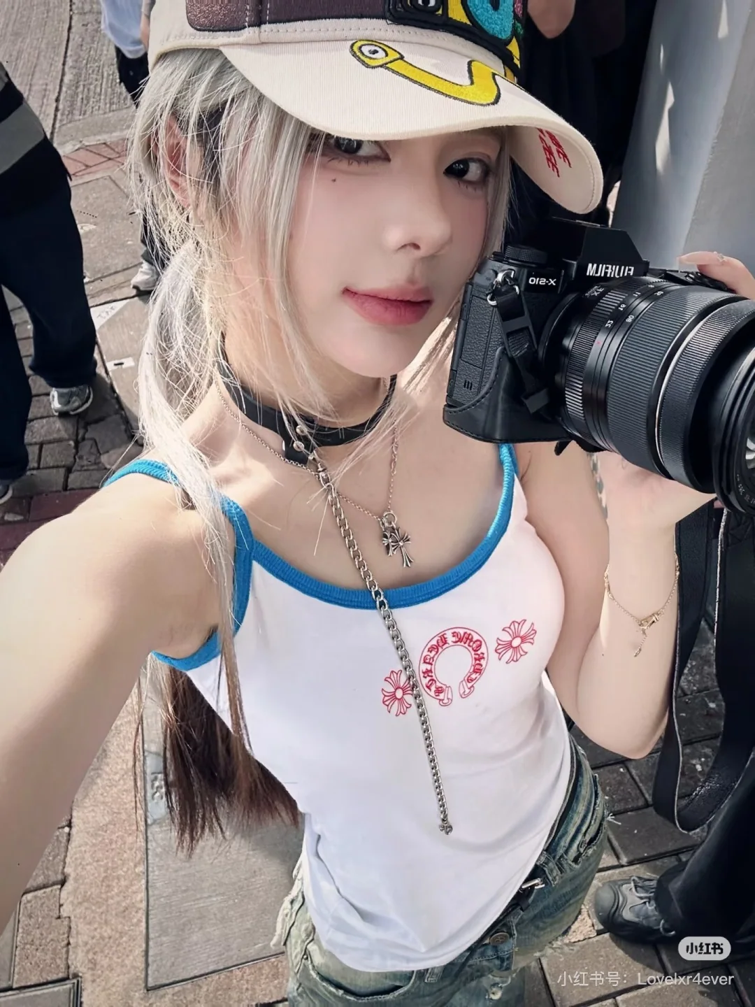 크롬하츠 여성 반팔 티셔츠 상세 이미지 7