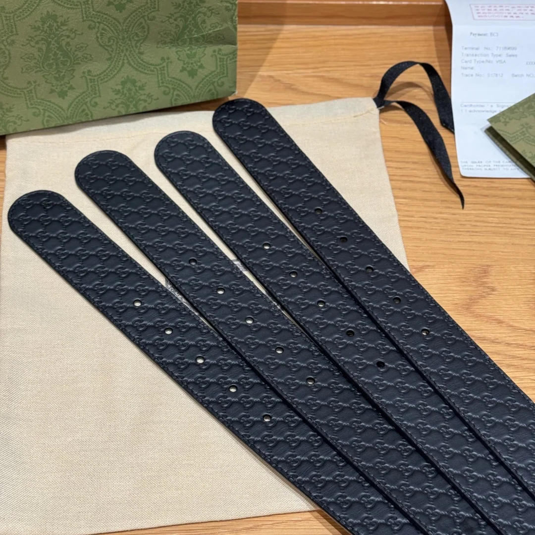 구찌 인터로킹 더블 G 가죽 벨트 상세 이미지 6