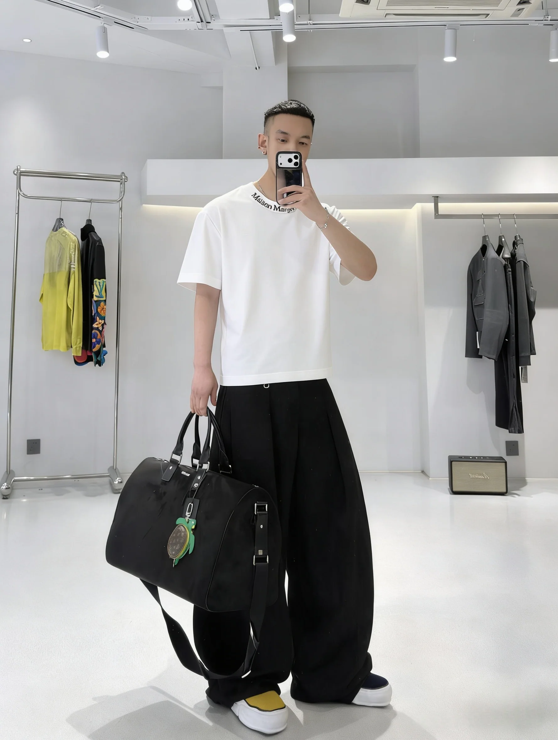 마르지엘라 와이드 오버핏 워싱 남녀공용 반팔 티셔츠 상세 이미지 7