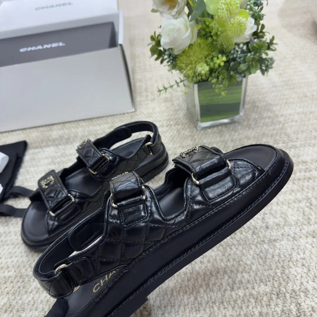샤넬 24 더블 C 벨크로 캐주얼 샌들 상세 이미지 7