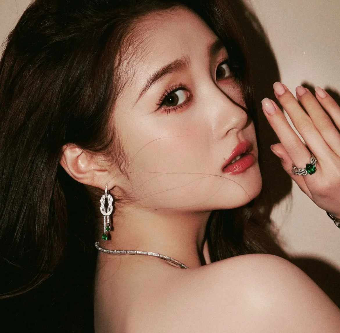 프레드 다이아몬드 태슬 귀걸이 상세 이미지 2