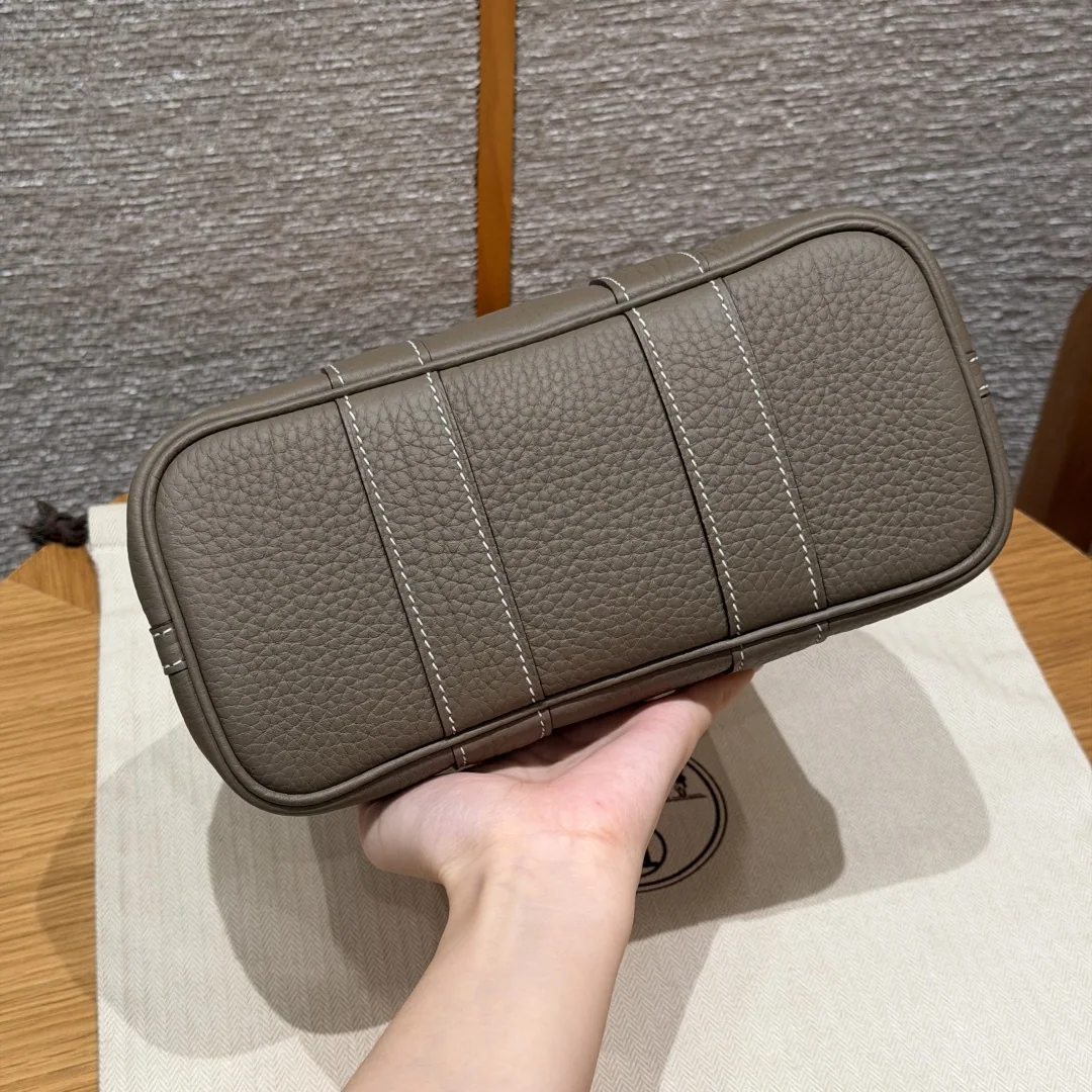 에르메스 가든파티 미니 캔버스 가방 상세 이미지 5