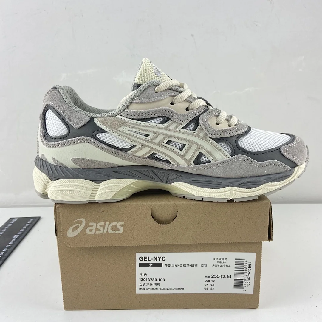 아식스 [HP] 젤 NYC 1201A789-103 200215 Asics Gel-NYC Oyster Grey 상세 이미지 4