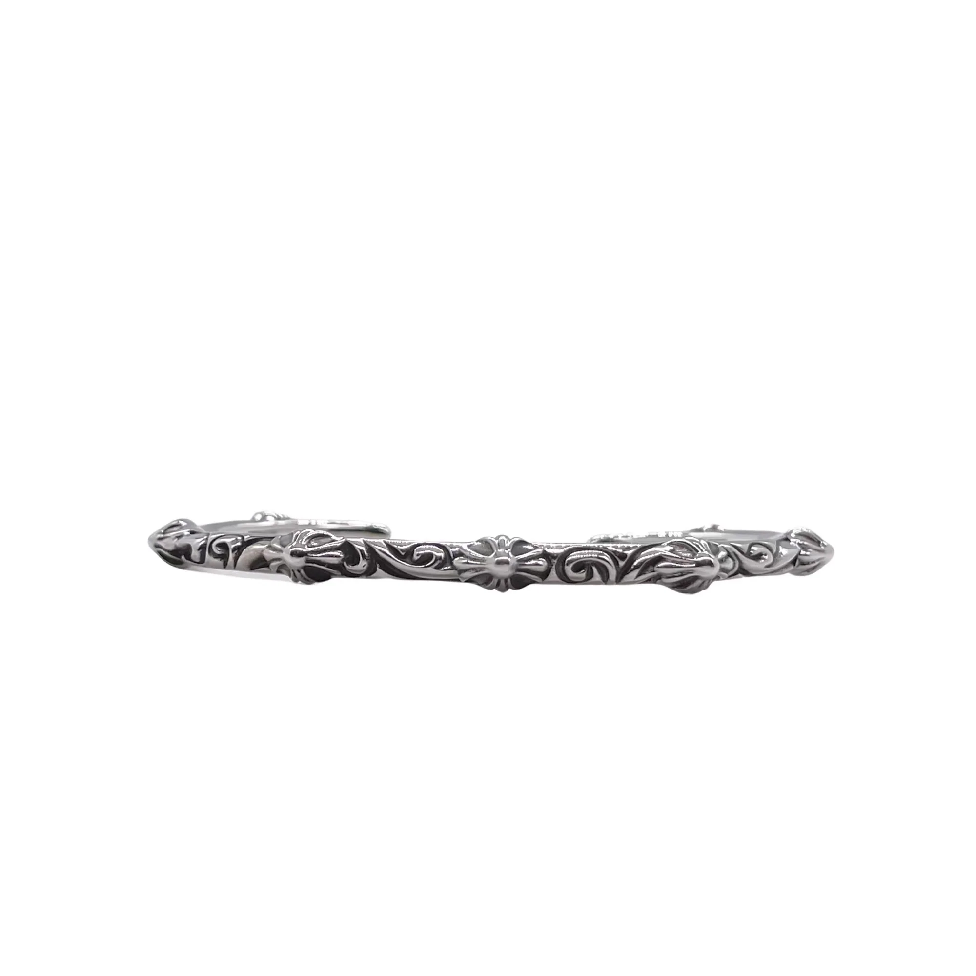 크롬하츠 크로스바인 스털링 실버 팔찌 상세 이미지 1