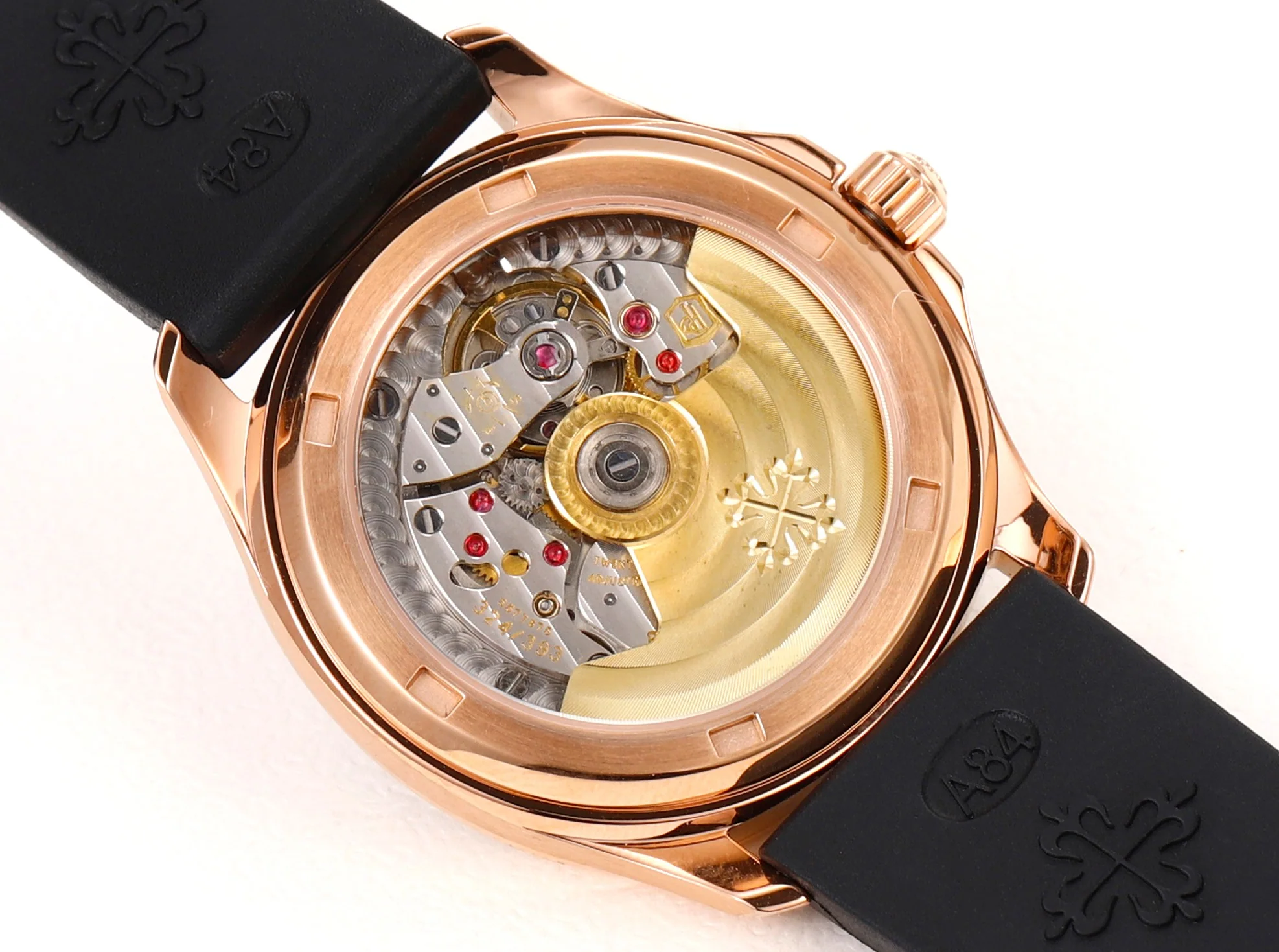파텍필립 아쿠아넛 다이아 자동 스틸 여성용 JBL 공장 레플리카 44174 Patek Philippe 상세 이미지 5