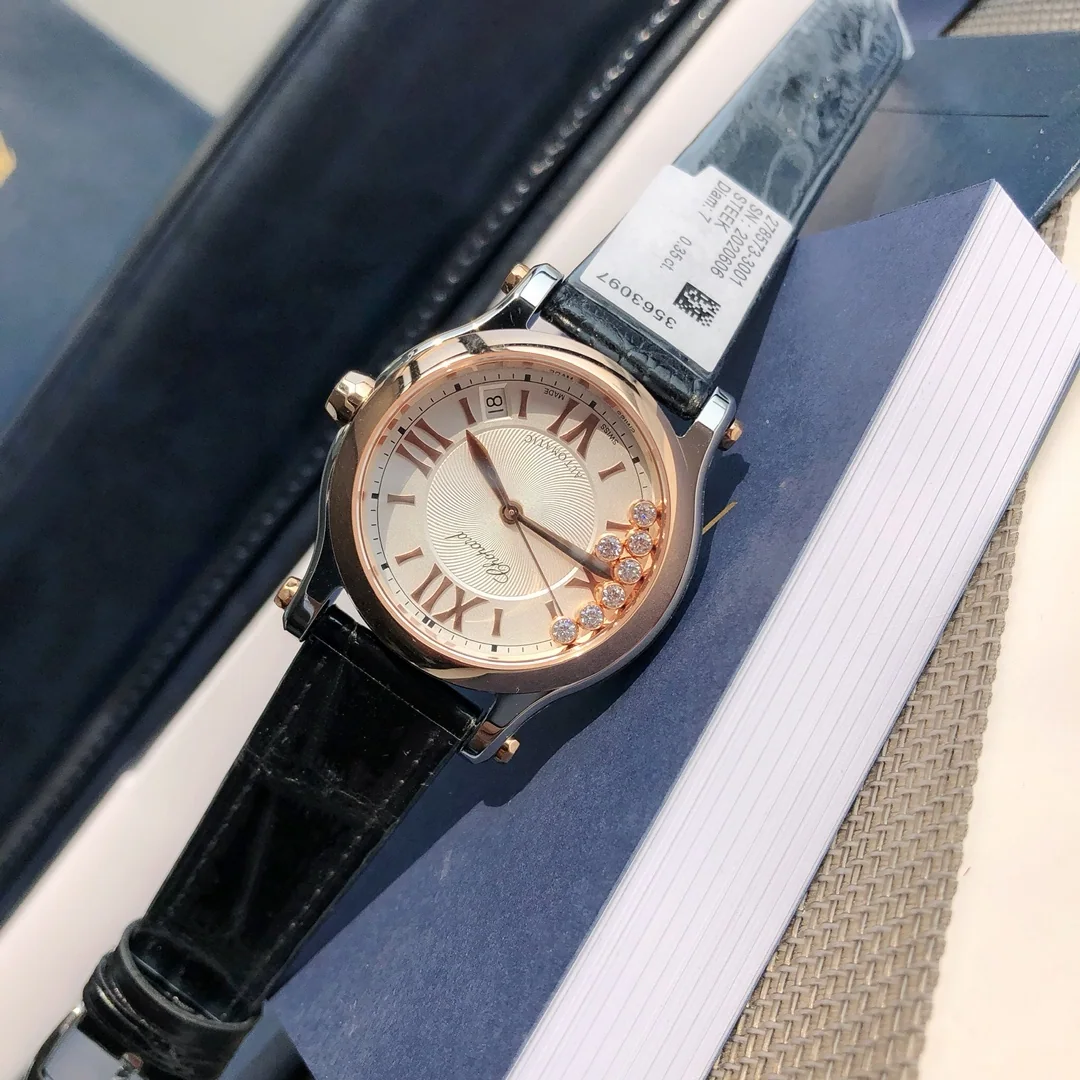 쇼파드 해피 다이아몬드 오토매틱 다이아 여성 시계 레플리카 45080 Chopard 상세 이미지 6