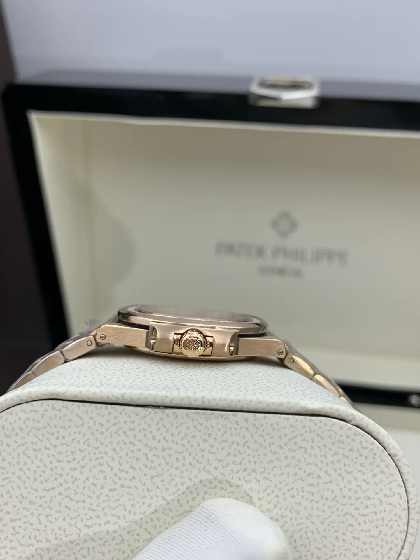 파텍필립 노틸러스 다이아 스틸 여성용 레플리카 44188 Patek Philippe 상세 이미지 6