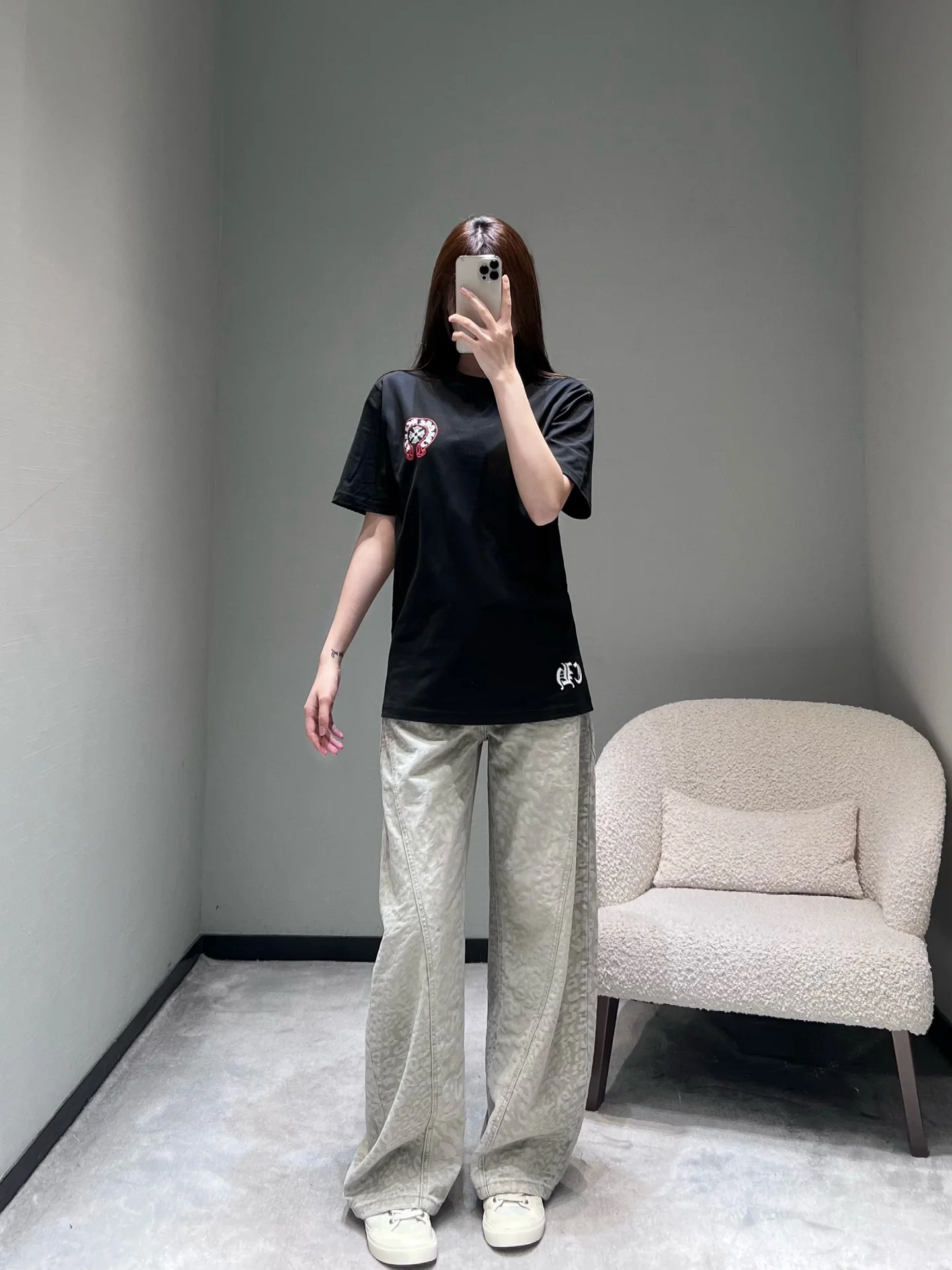 크롬하츠 여성 반팔 상세 이미지 4