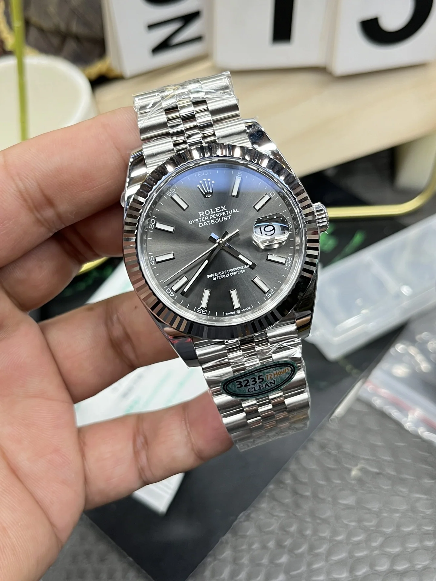 롤렉스 데이트저스트 41MM3235 무브먼트 레플리카 43220 Rolex 상세 이미지 3
