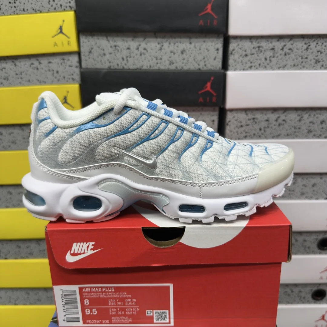 나이키 [BD] 에어 맥스 플러스 화이트 블루 FQ2397-100 201919 Nike Air Max Plus Marseille