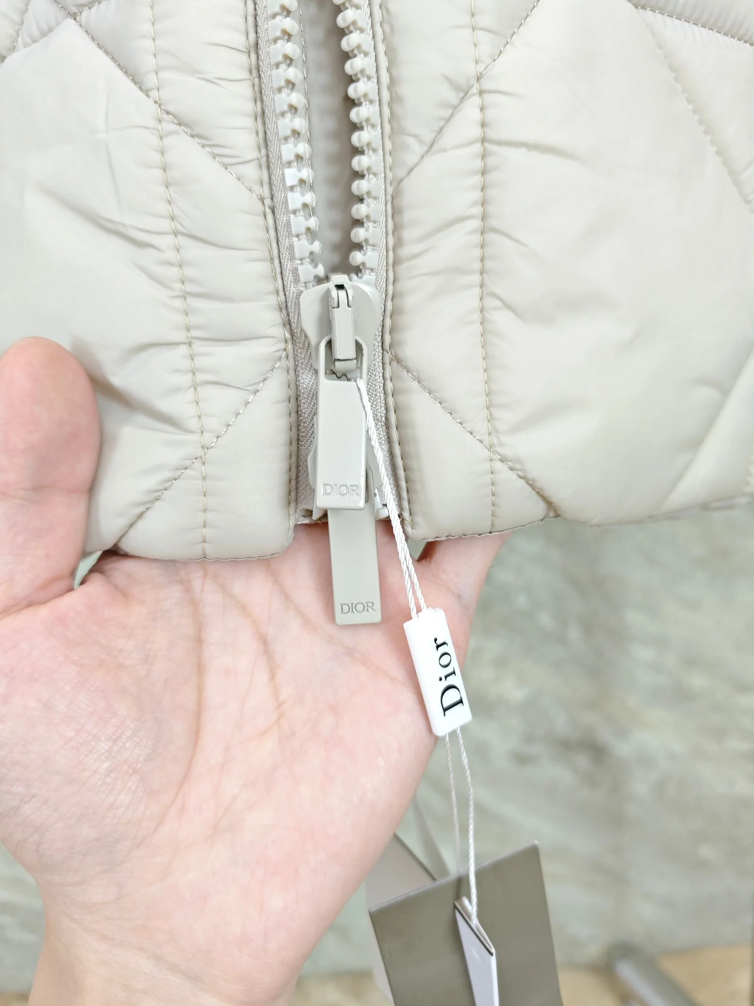 디올 퀼팅 코튼 남성 자켓 상세 이미지 6