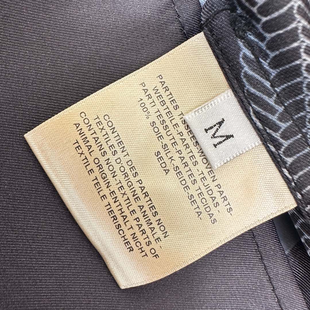 에르메스 실크 프린트 스트레이트 레그 여성 바지 상세 이미지 9