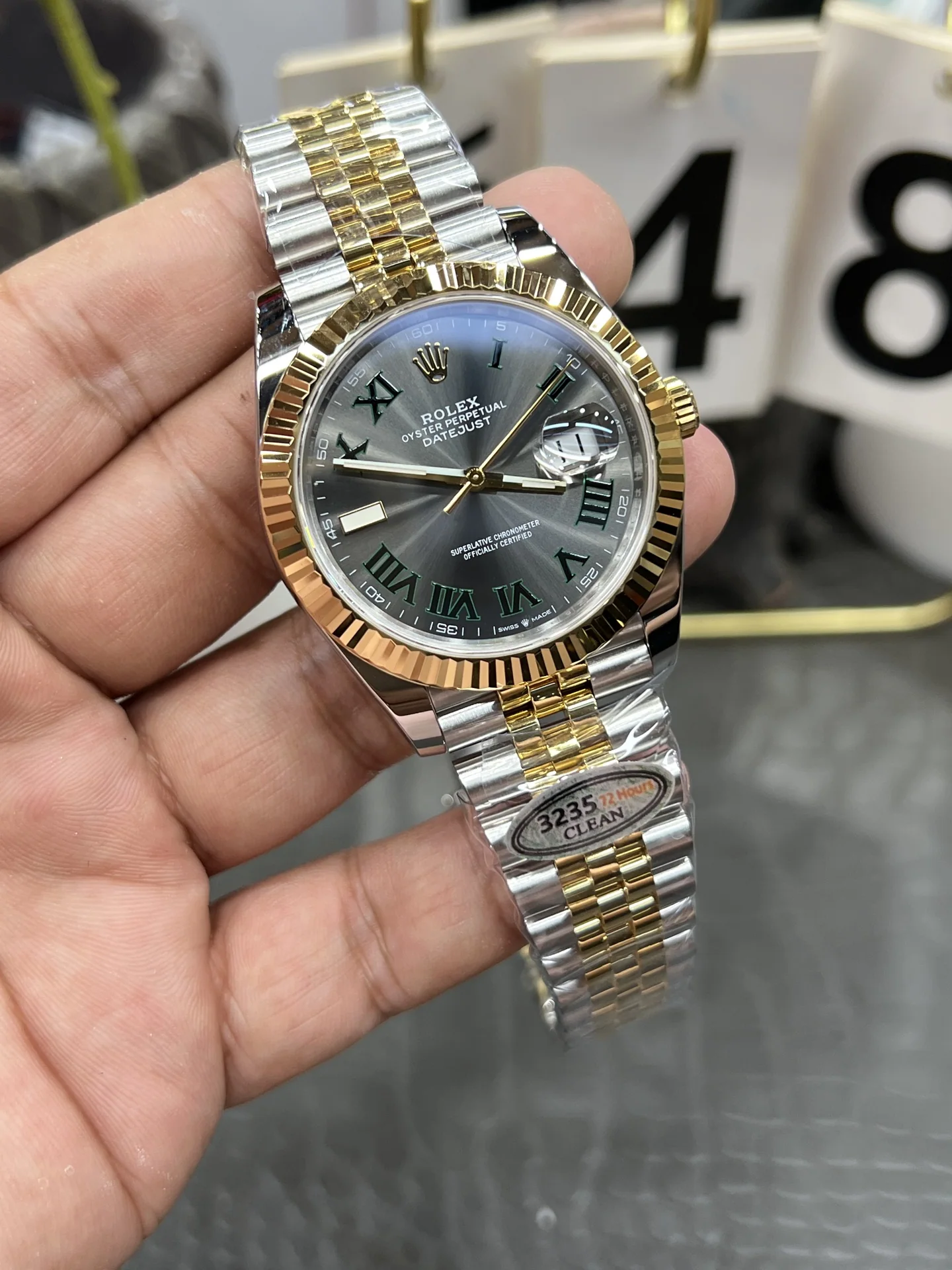 롤렉스 데이트저스트 CVS공장 VS공장 3235 무브먼트 레플리카 43064 Rolex 상세 이미지 2