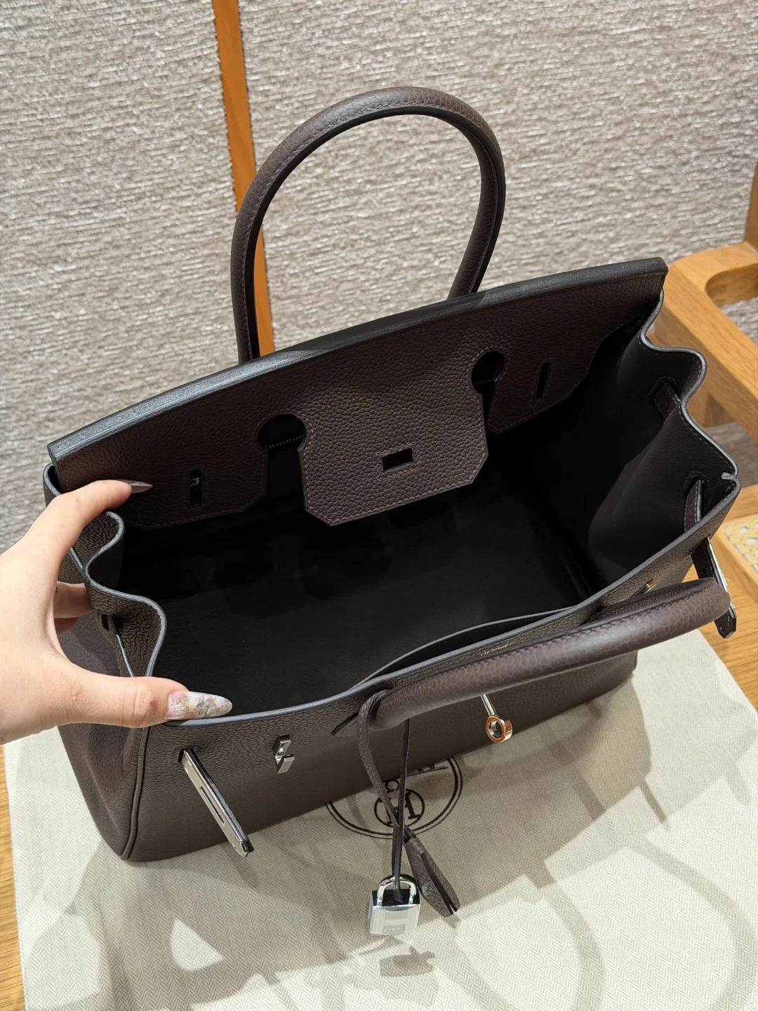 에르메스 버킨 30 토고 가죽 가방 상세 이미지 6