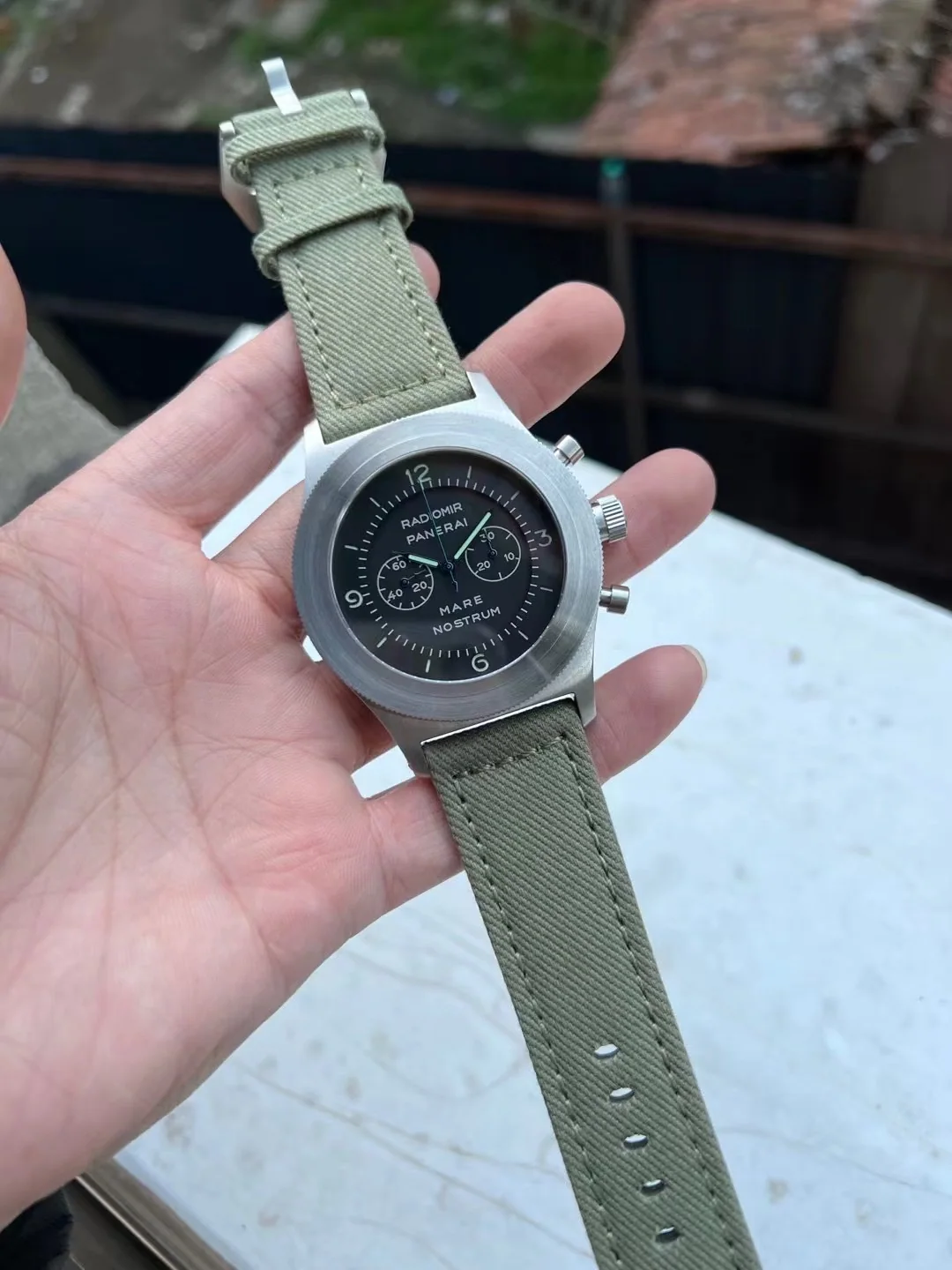 파네라이 PAM300 수동 시계 상세 이미지 1