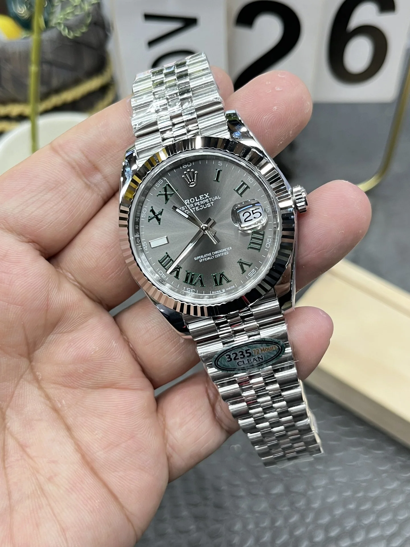롤렉스 데이트저스트 41MM3235 무브먼트 레플리카 43148 Rolex 상세 이미지 5