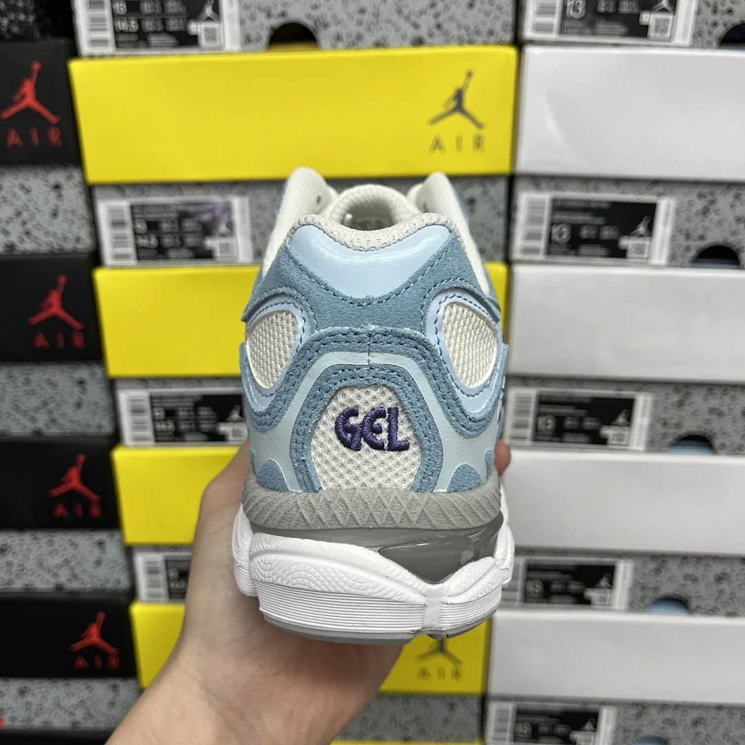 아식스 [ZC] 젤 NYC 1203A383-107 200327 Asics Gel-NYC Cream Arctic Sky 상세 이미지 5