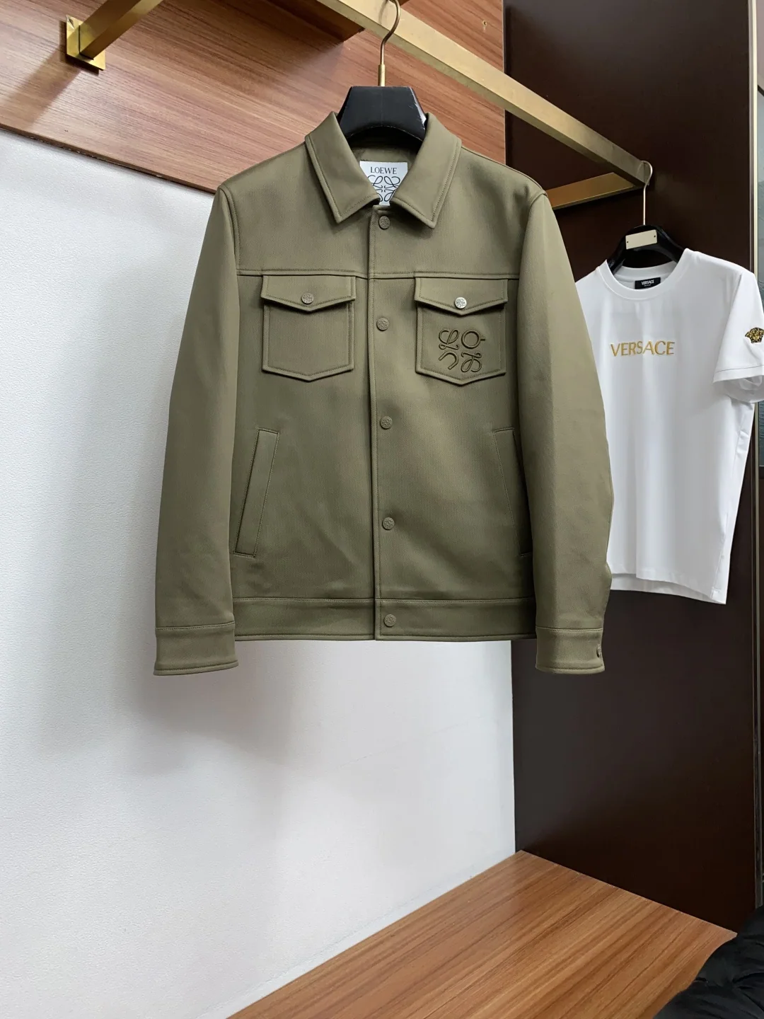로에베 25 SS 라펠 남성 자켓 25SS
