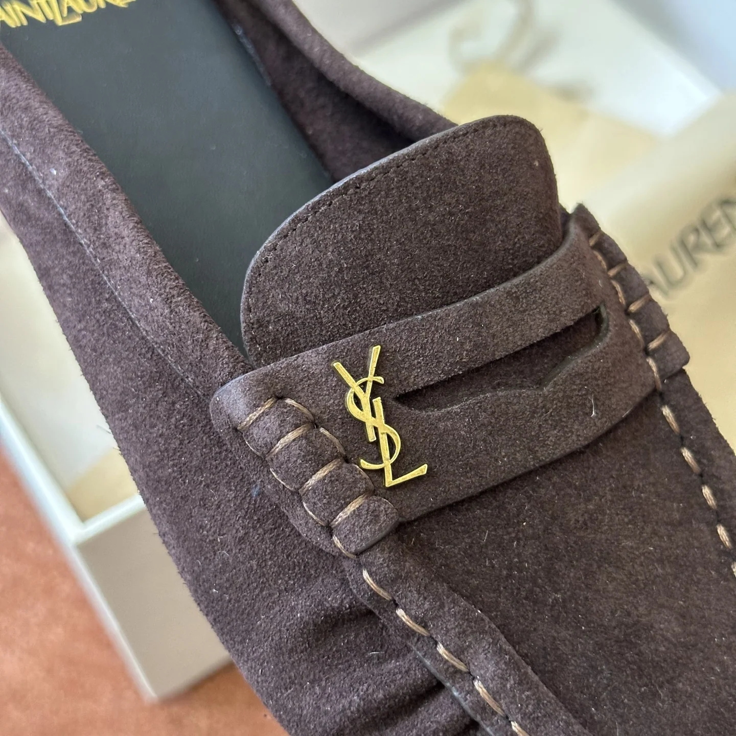 생로랑 YSL 앞코 덮인 뮬 상세 이미지 4