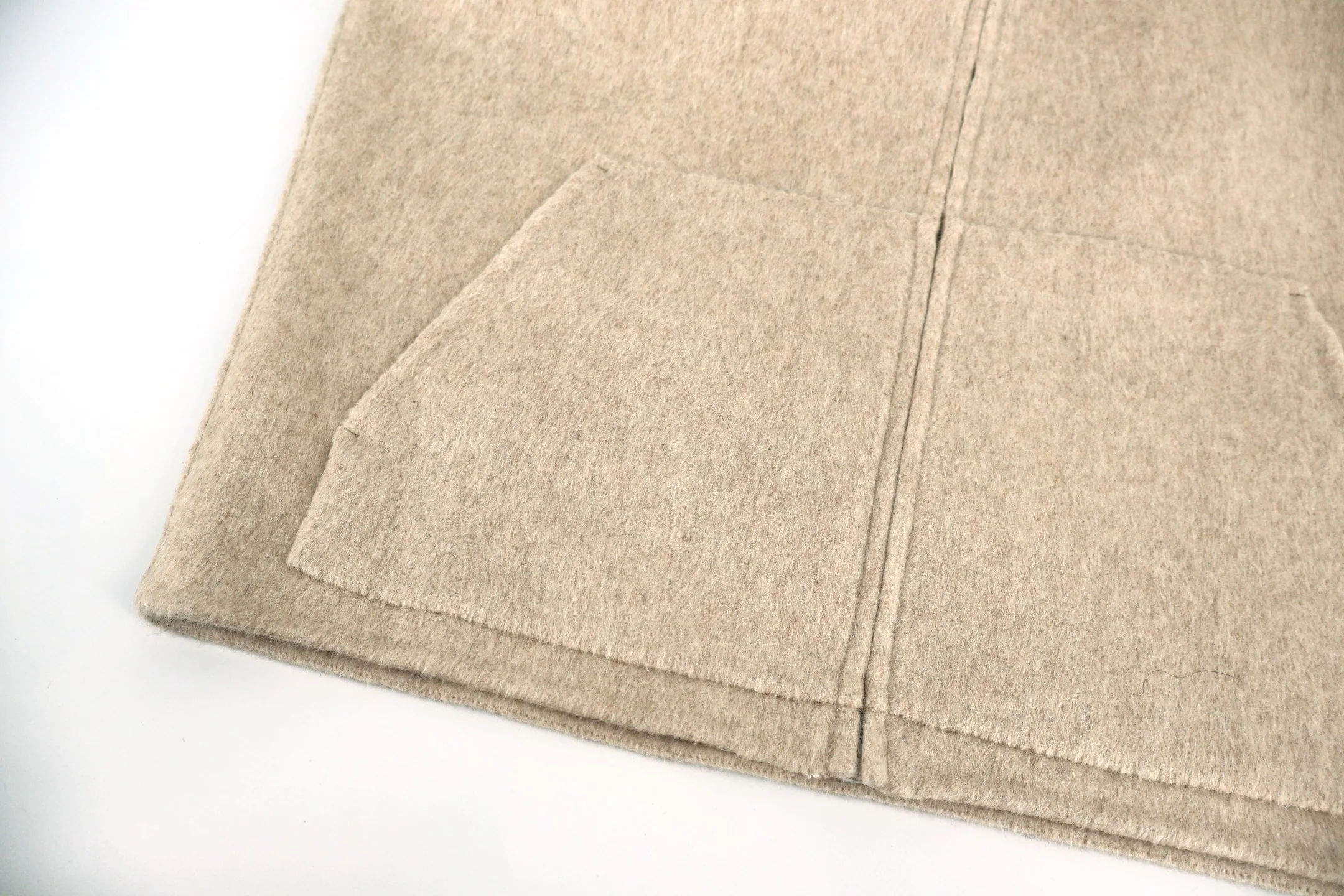 아크네스튜디오 더블페이스 캐시미어 후드 자켓 상세 이미지 5